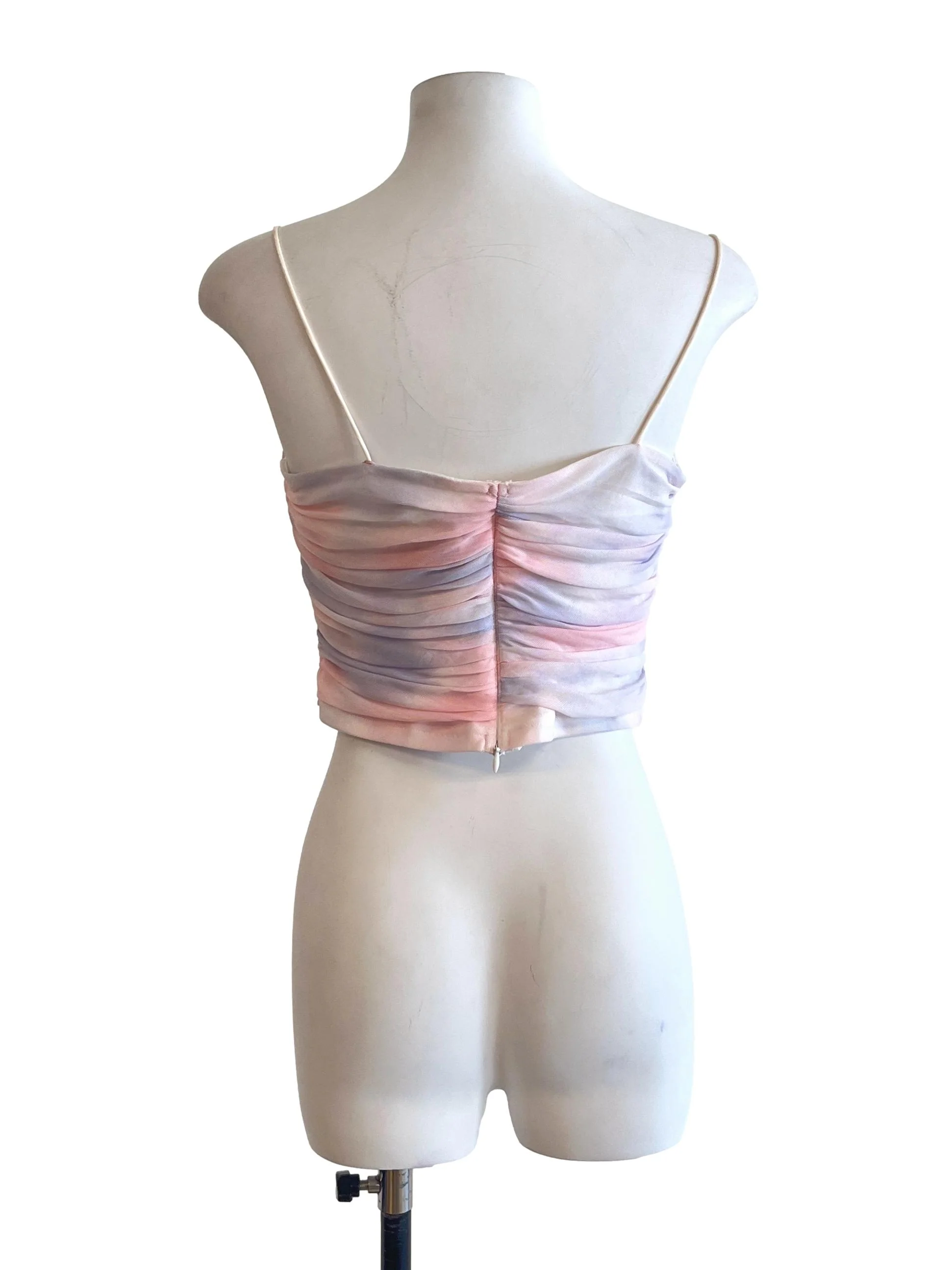 Cotton Candy Purple Spaghetti Strap Top - Image 2