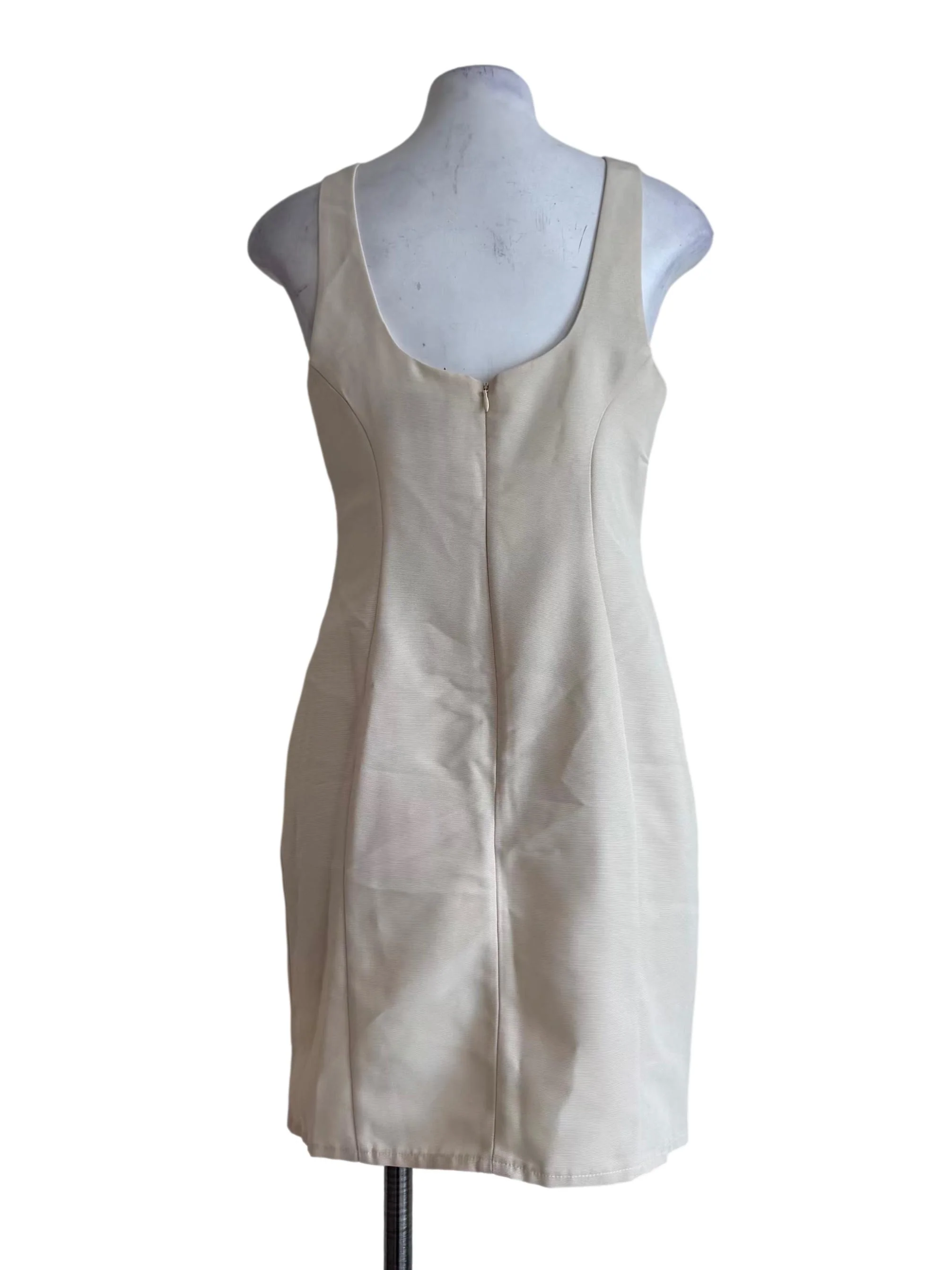 Cream Empire Dress - Image 2