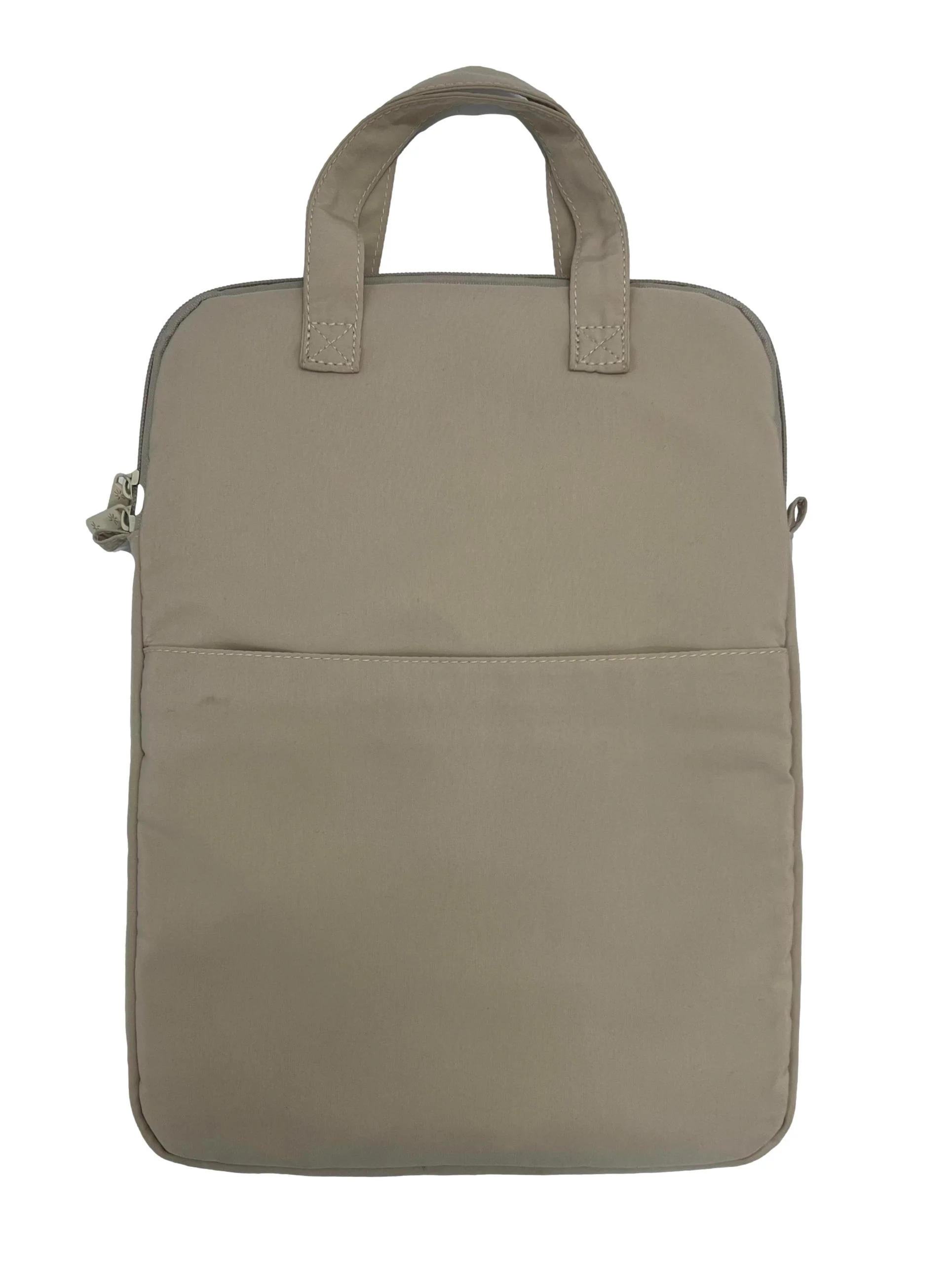 Cream Utility Laptop Bag - Image 2