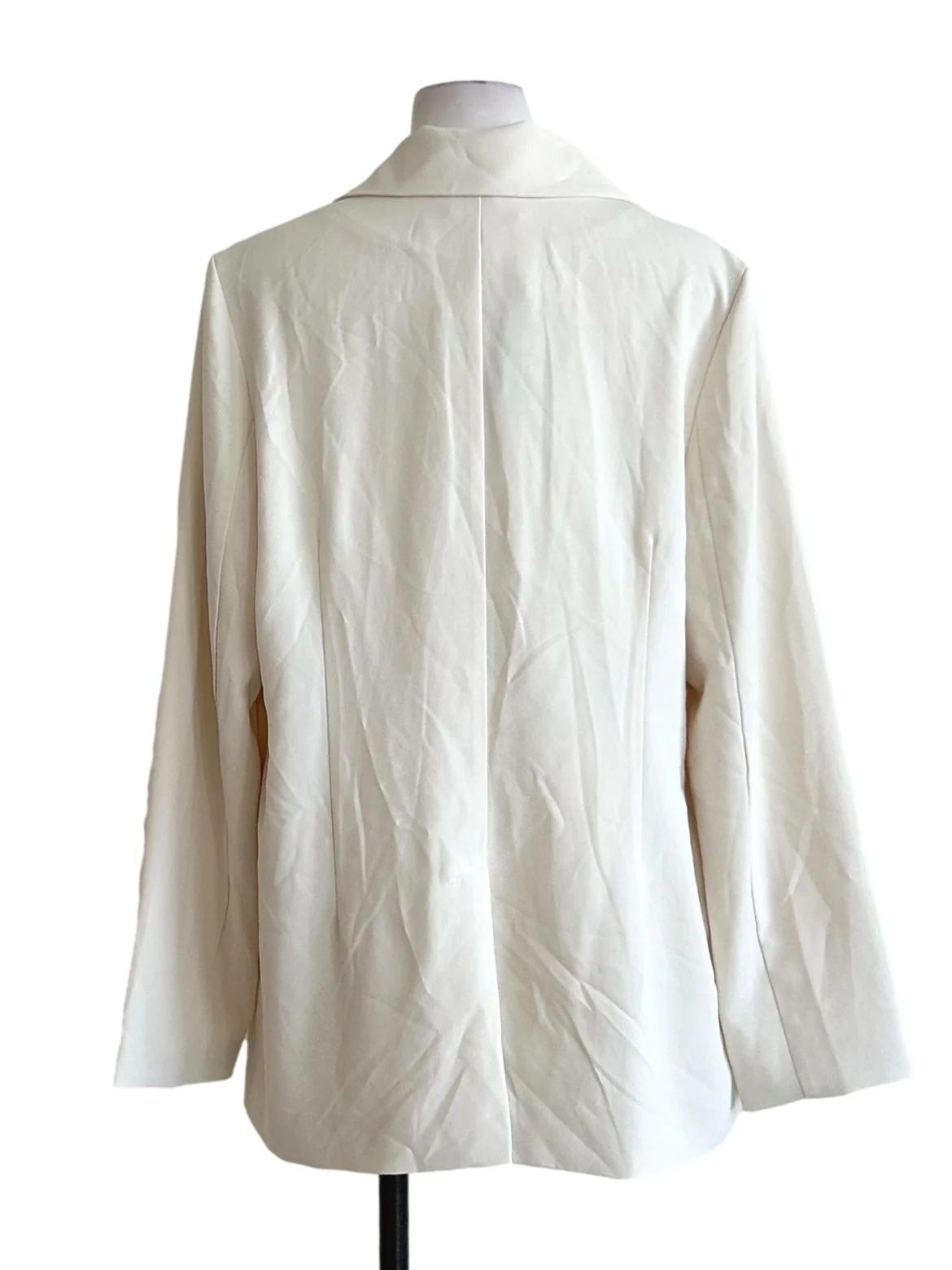 Creamy White Blazer OSN - Image 2