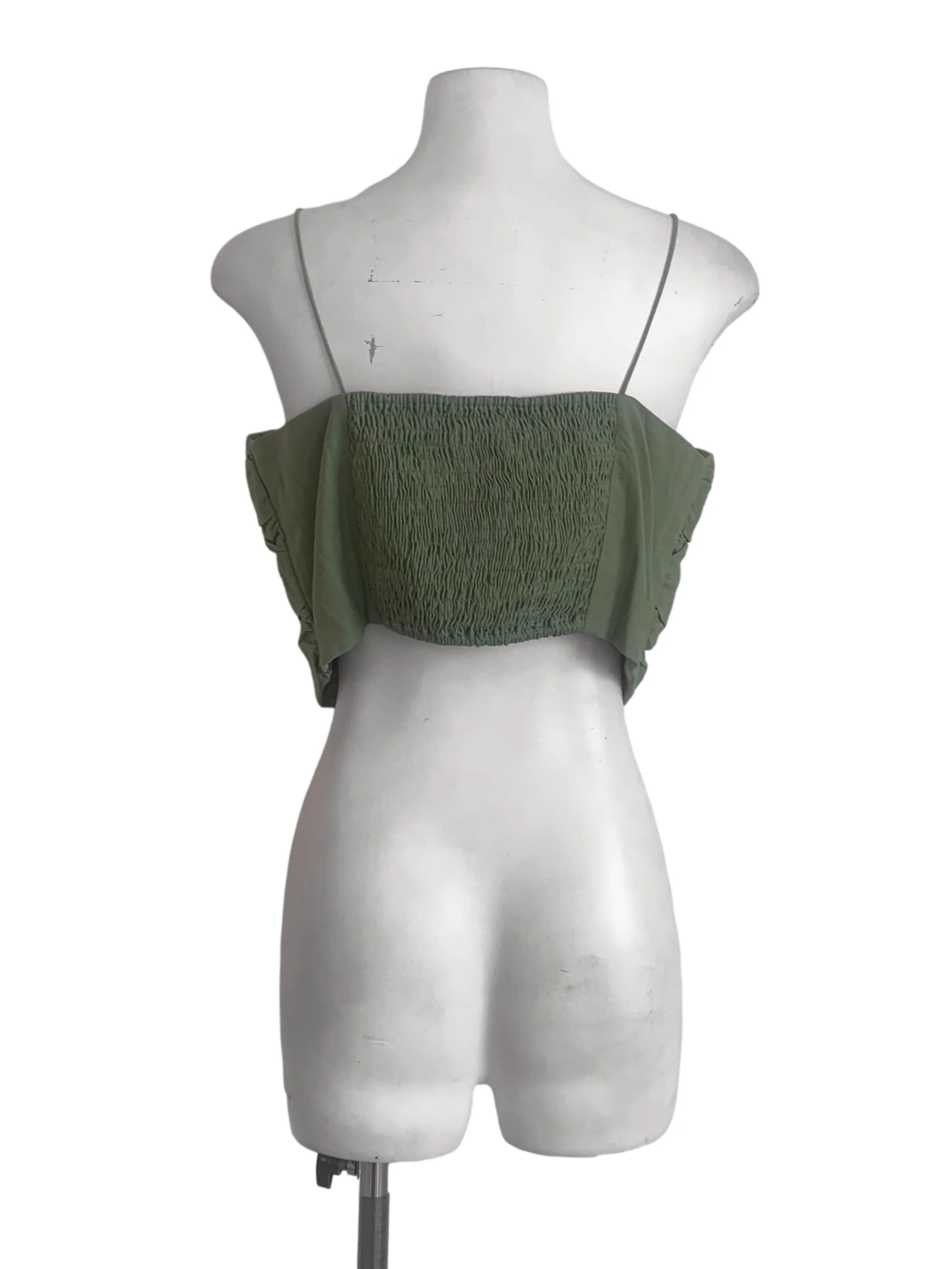 Crocodile Green Camisole Top TWL - Image 2