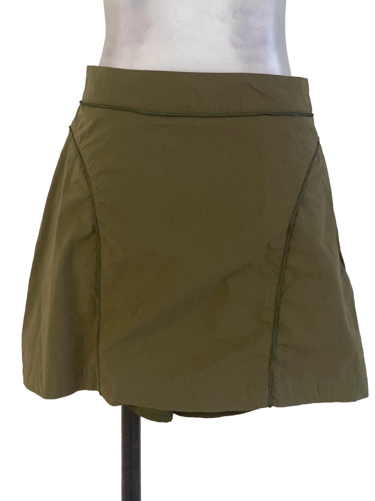 Crocodile Green Mini Skorts YHF - Image 2