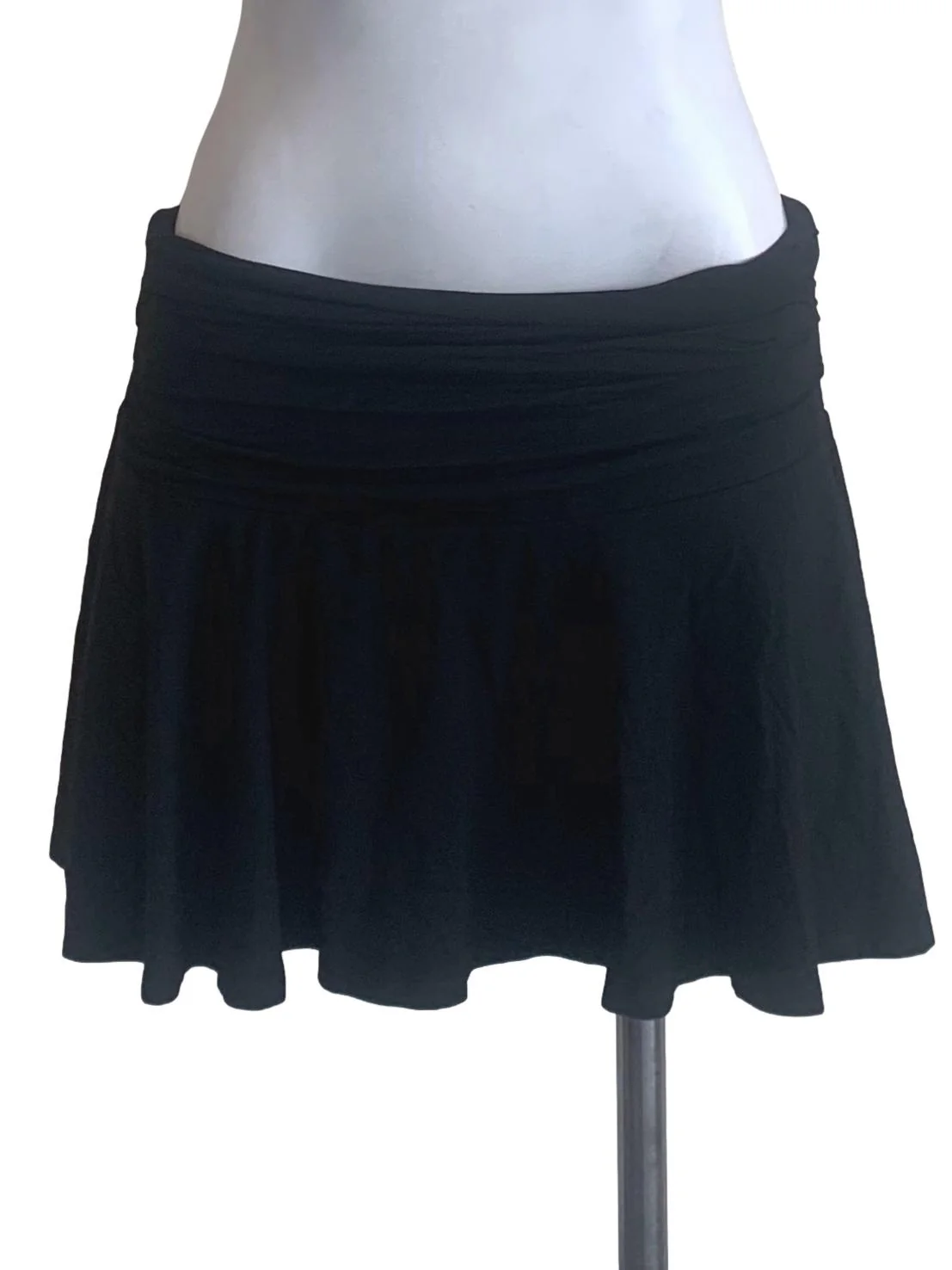 Crow Black Flip Skirt