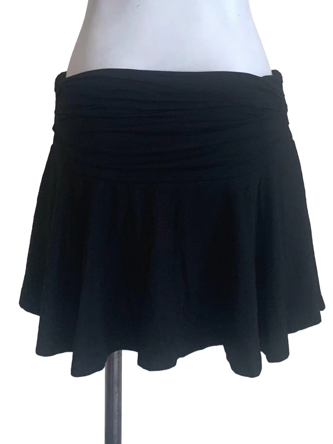 Crow Black Flip Skirt - Image 2