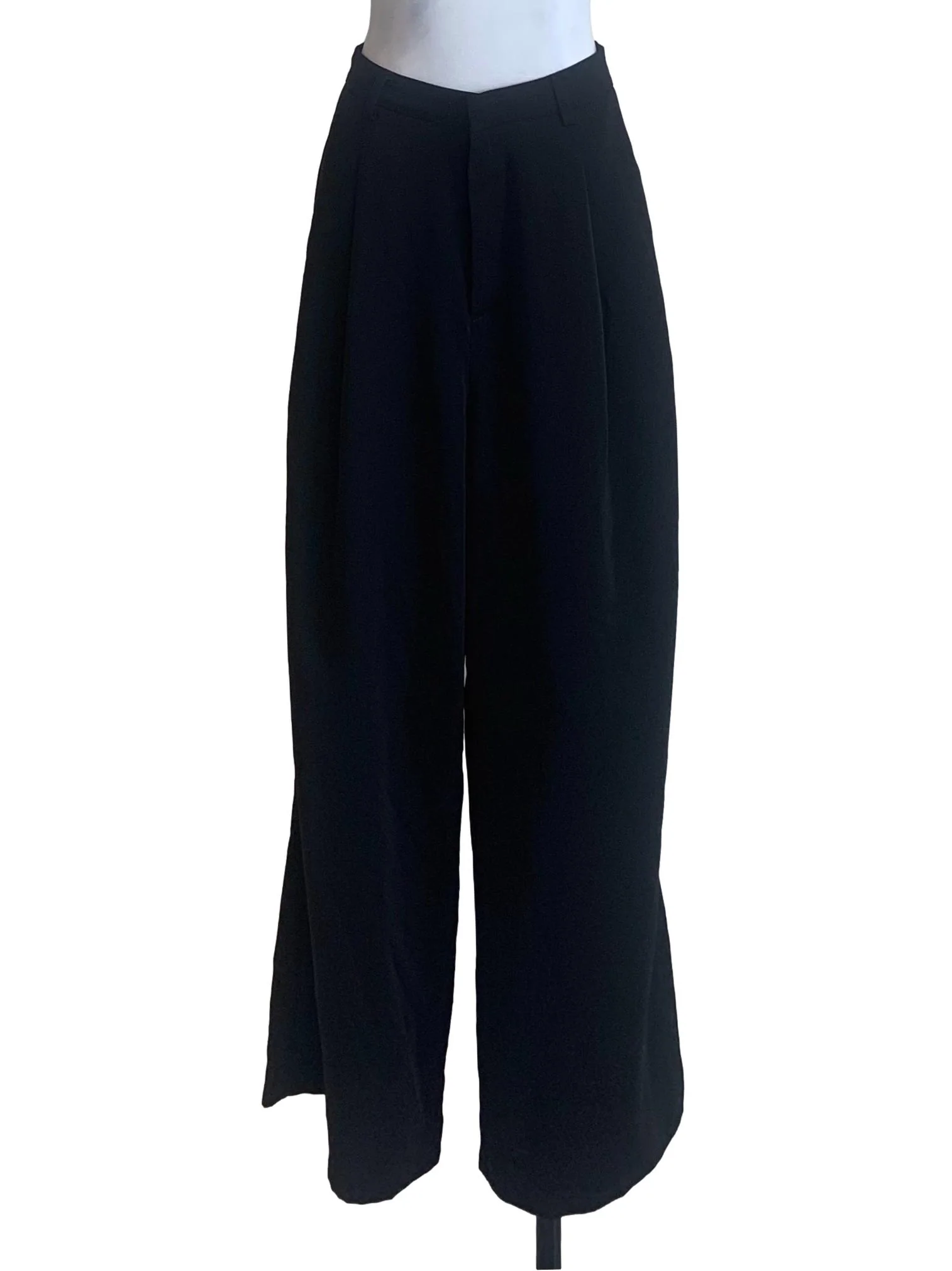 Crow Black Formal Pants LB