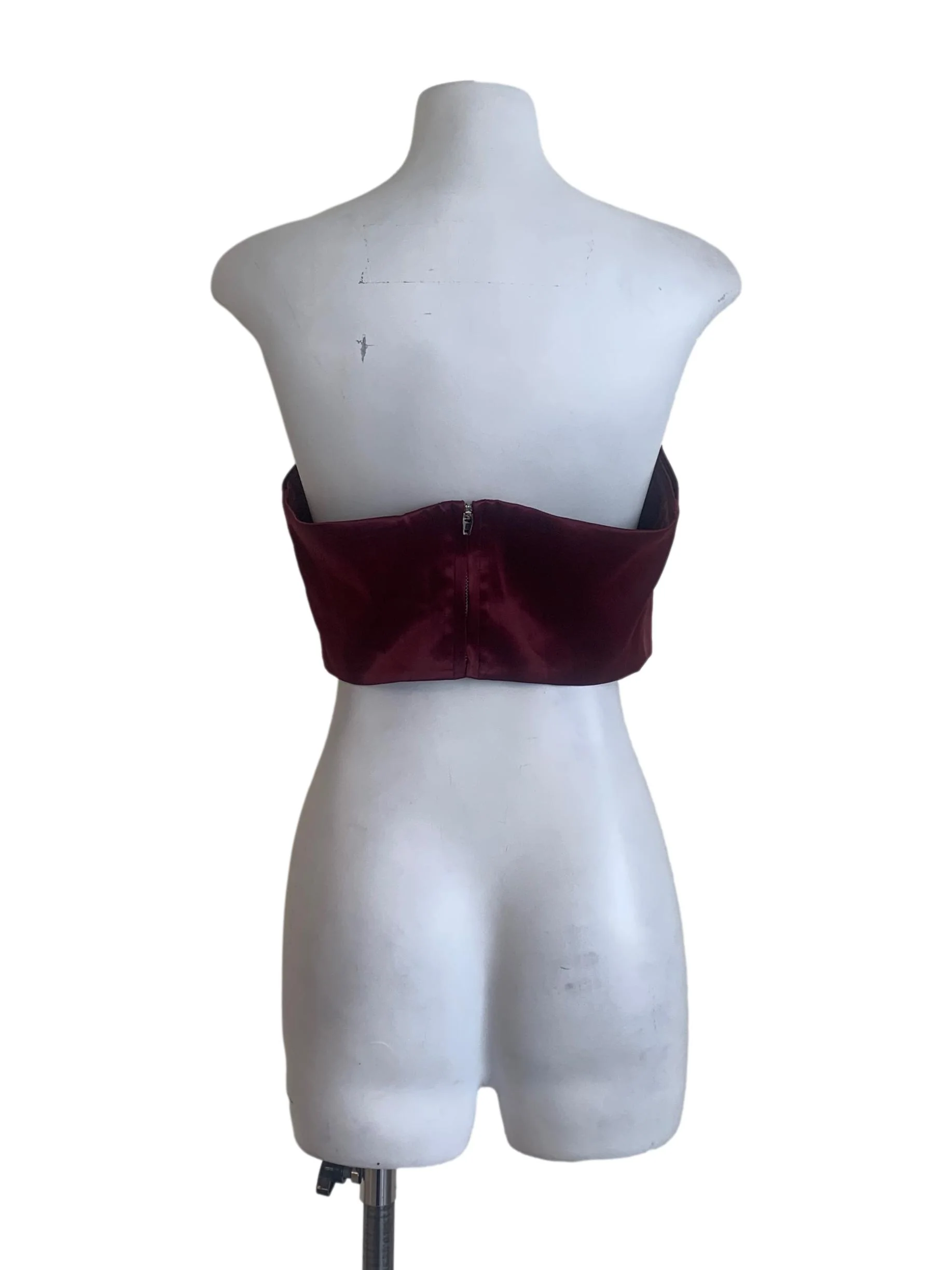 Currant Red Sleeveless Top - Image 2
