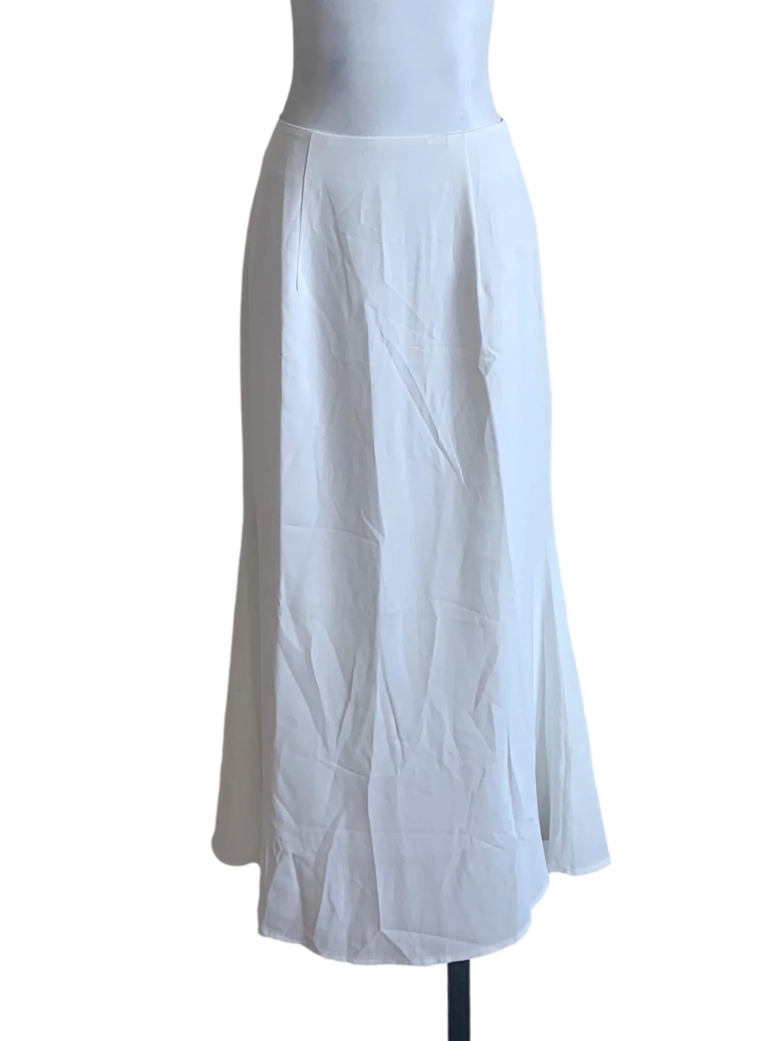 Daisy White A-Line Skirt