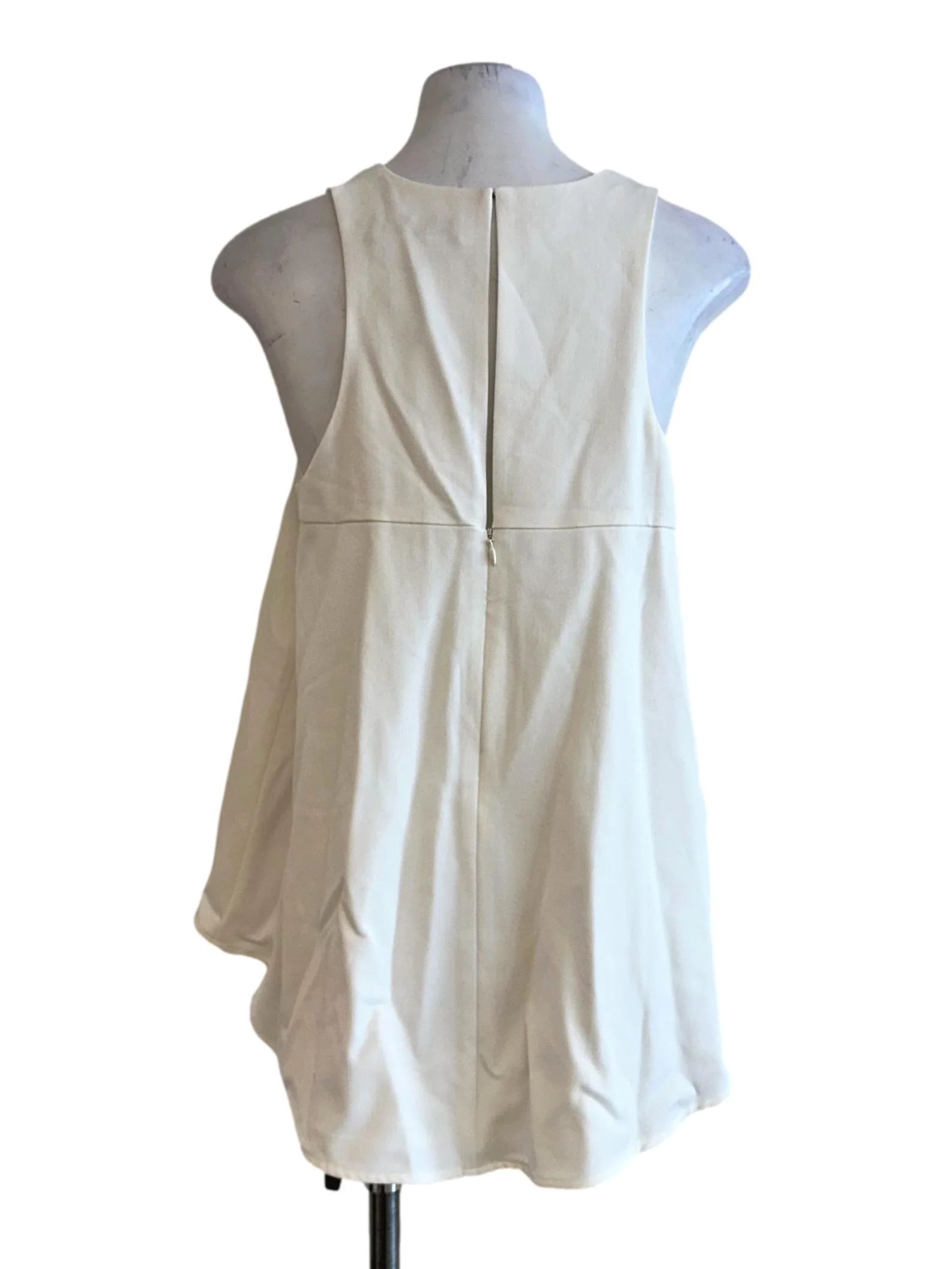 Daisy White Sleeveless Top LB - Image 2