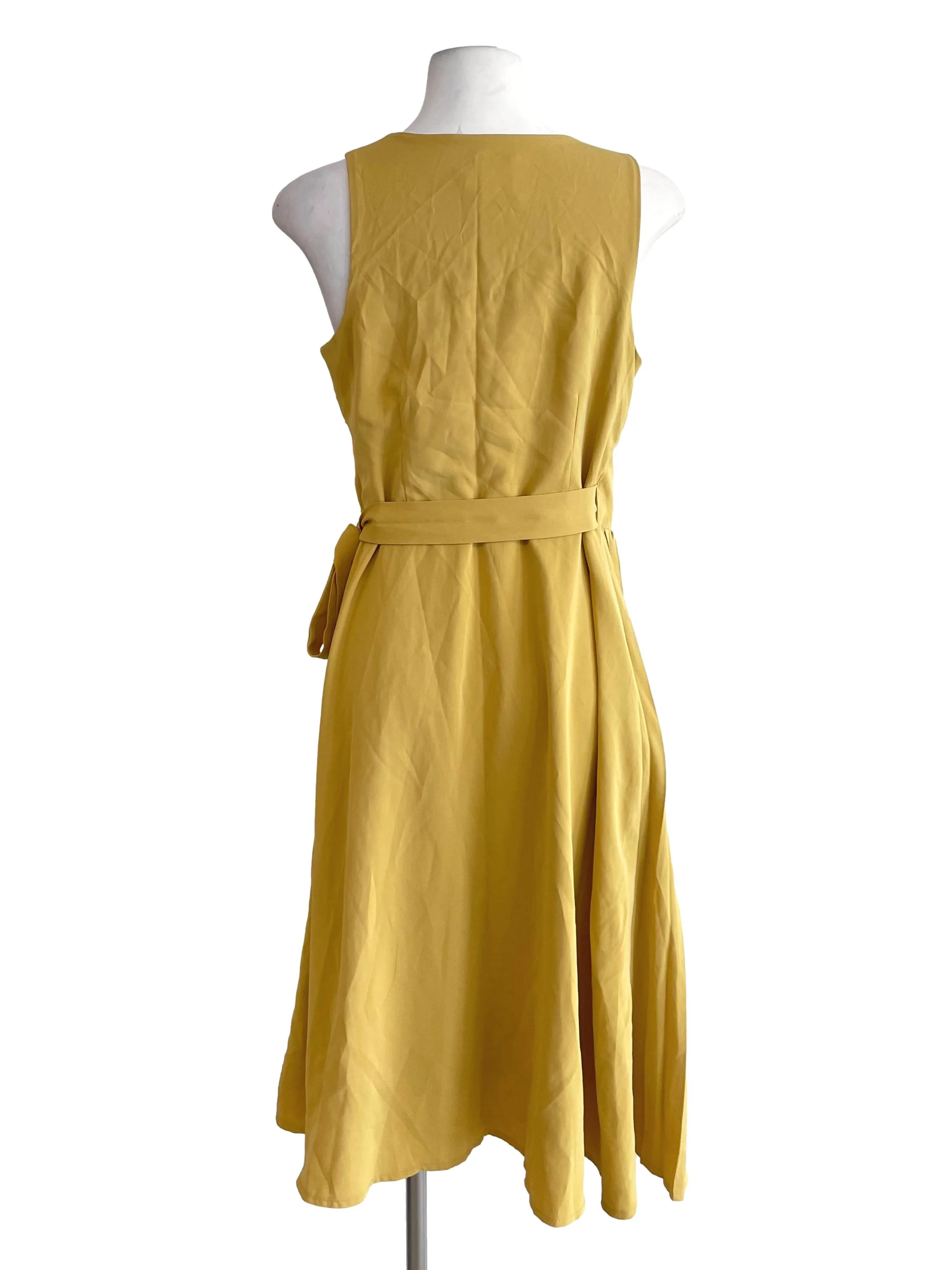 Dandelion Pleated Wrap Dress - Image 2