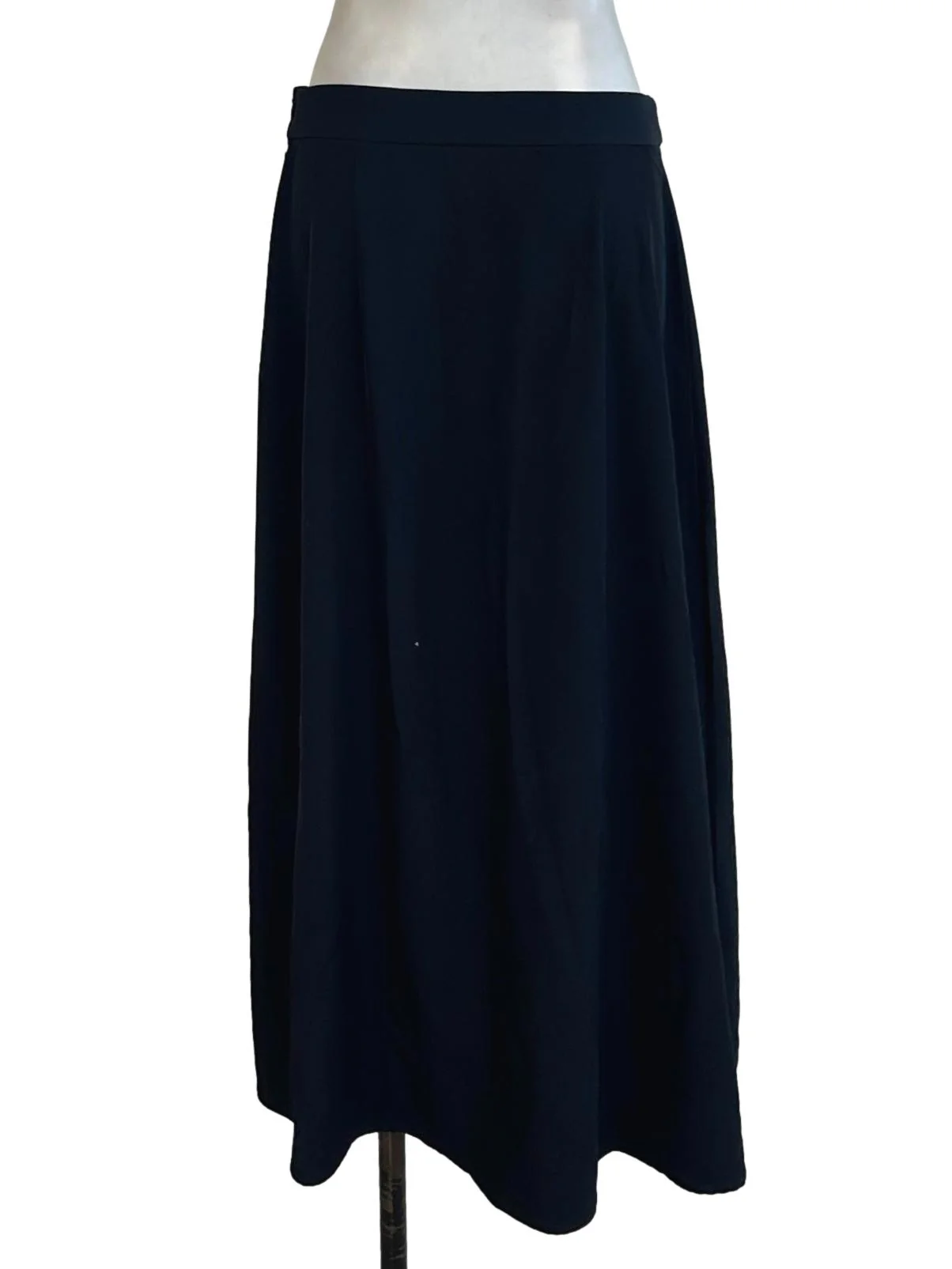 Dark Blue A-Line Skirt - Image 2