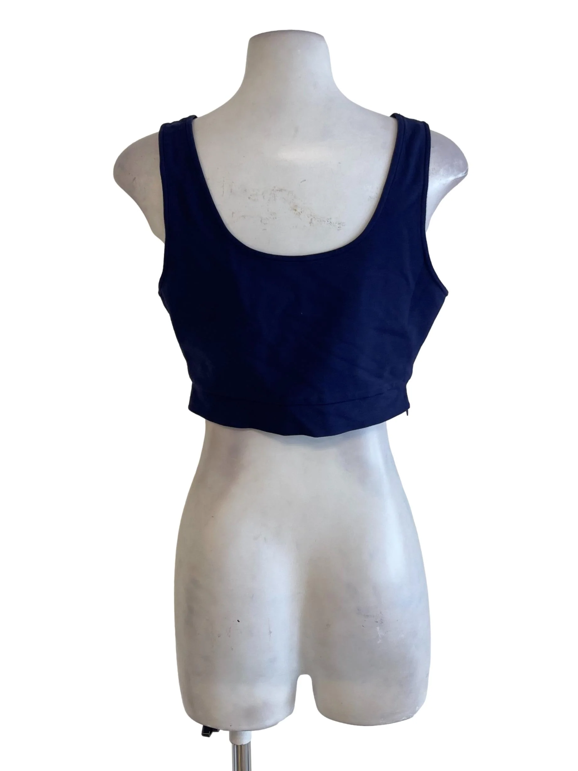 Dark Blue Reversible Tank Top - Image 2