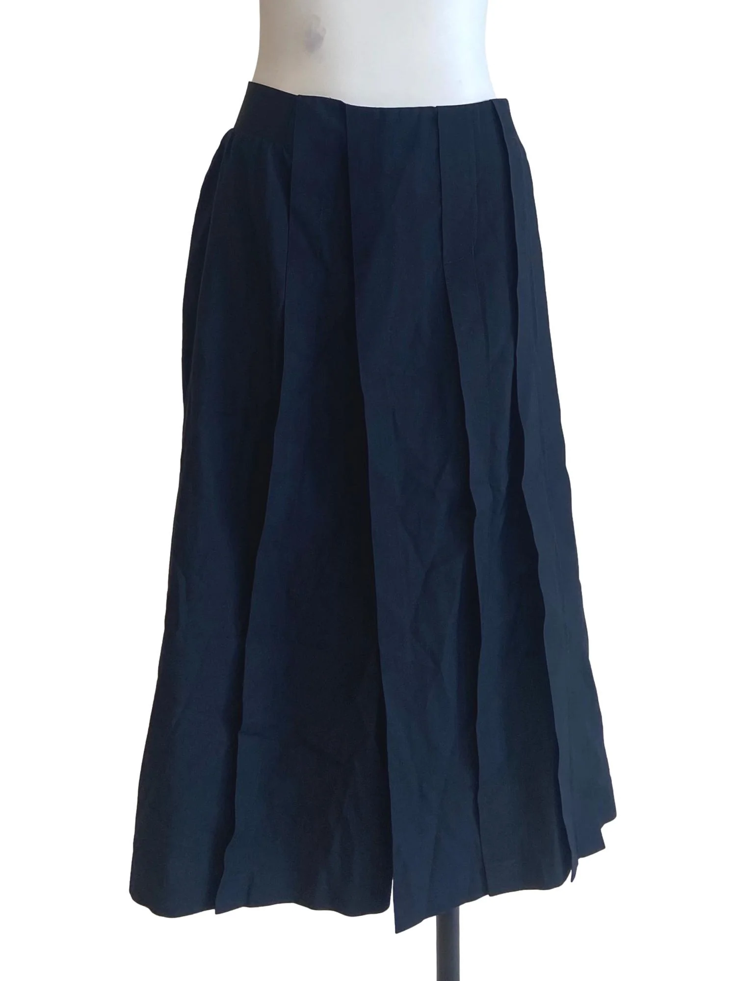 Dark Blue Twill Culottes