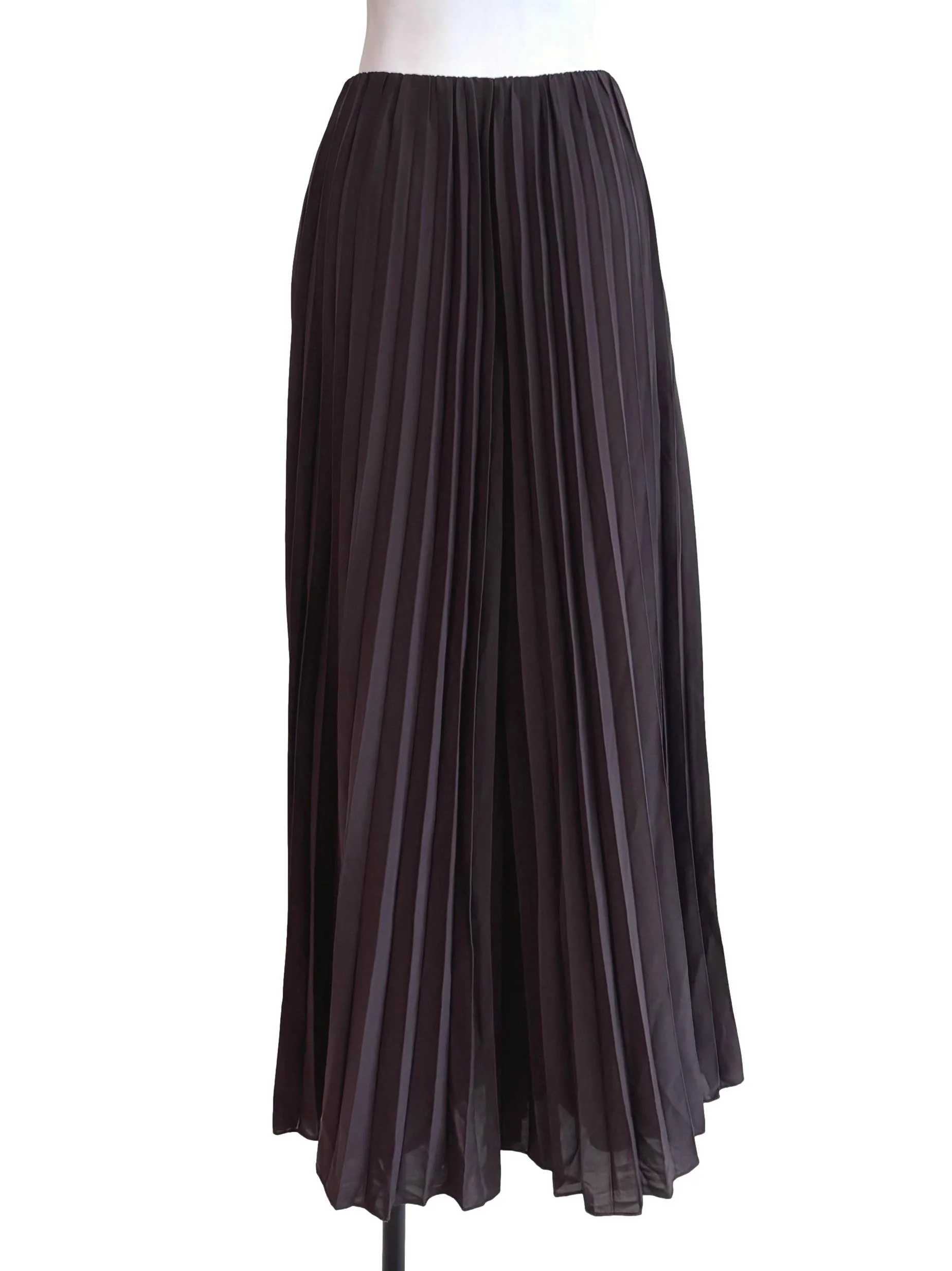 Dark Brown Pleated Culottes TTR - Image 2