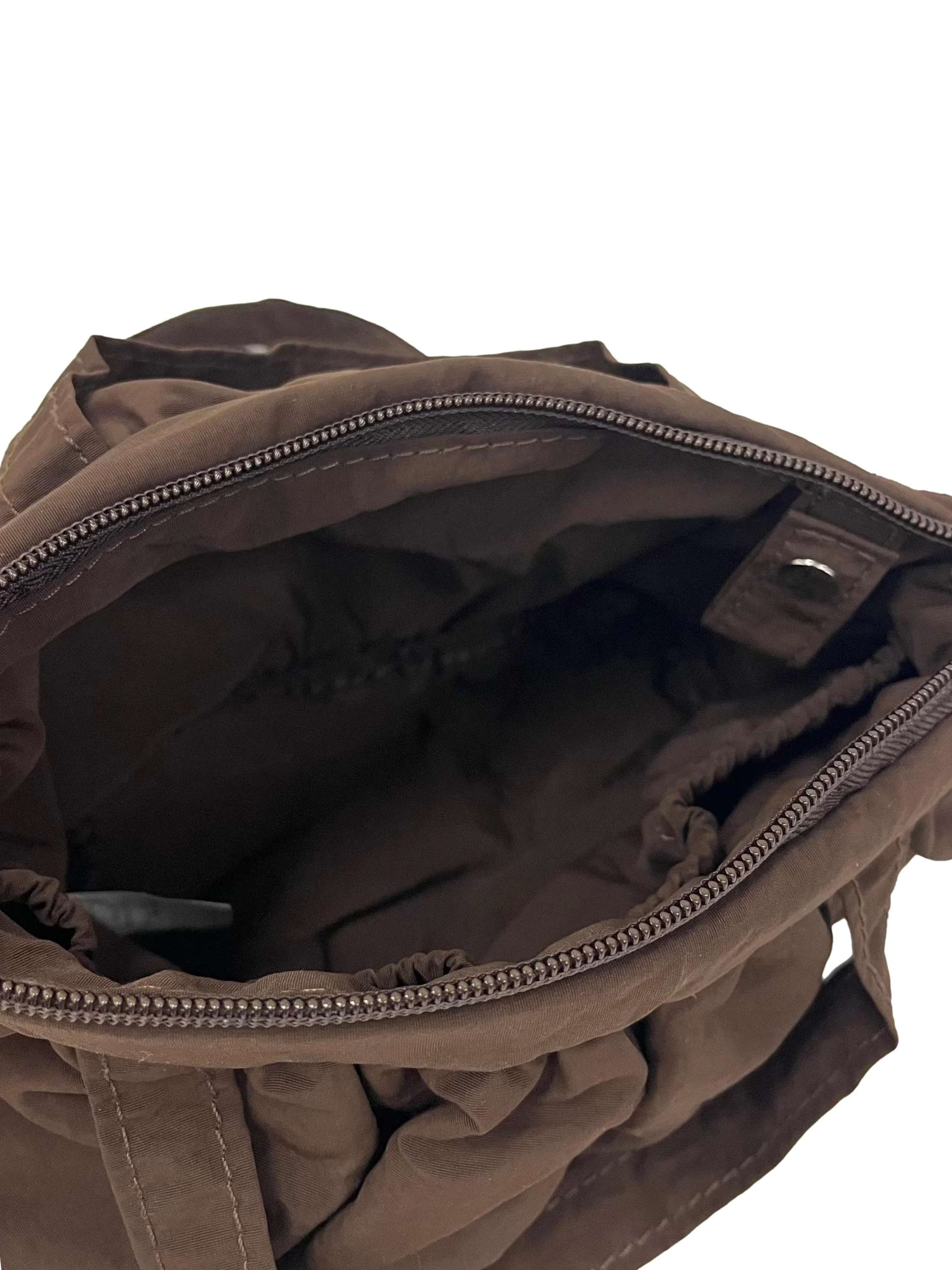 Dark Brown Truffle Mini Muffin Tote - Image 4