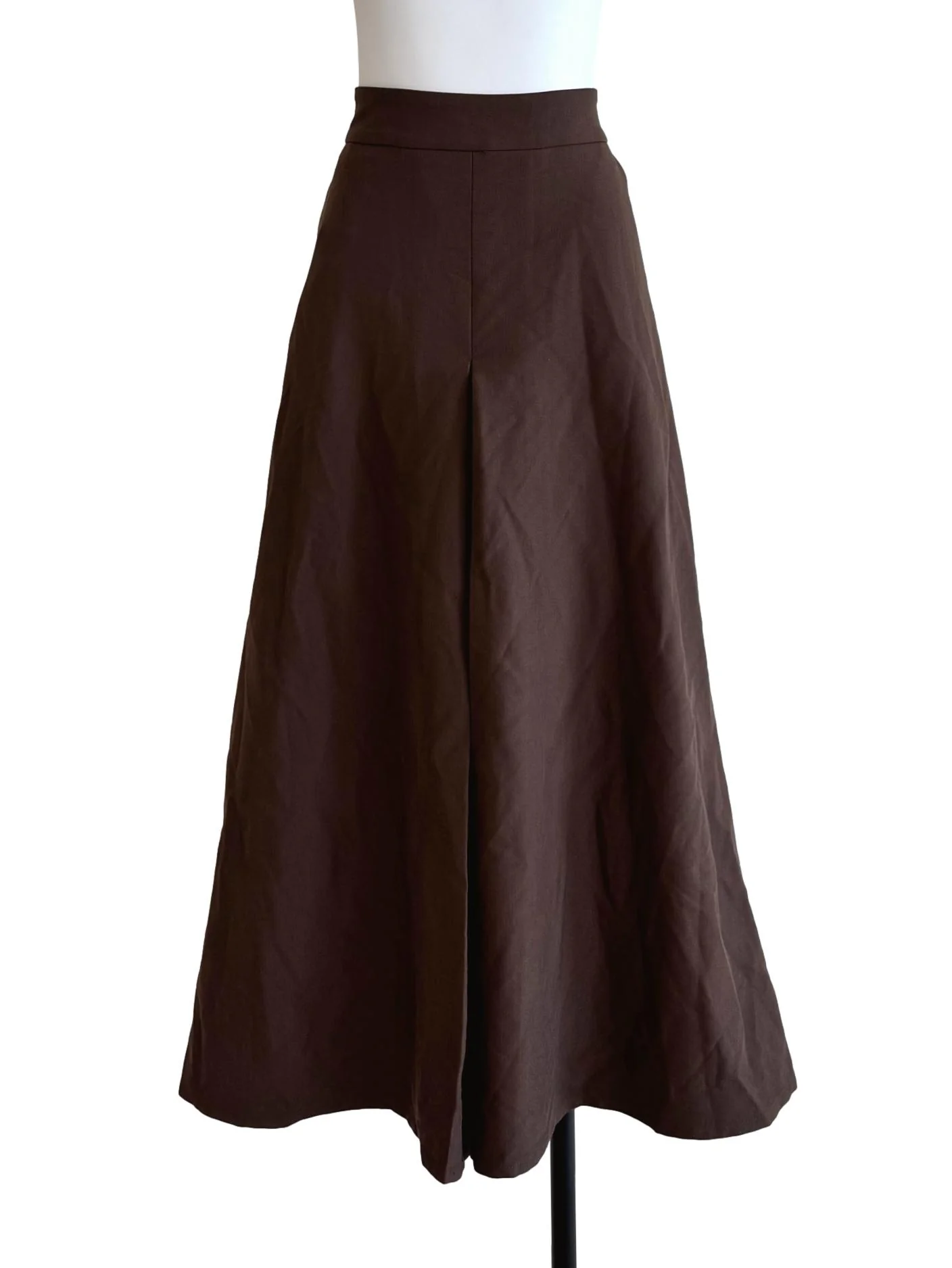 Dark Chocolate A-Line Skirt