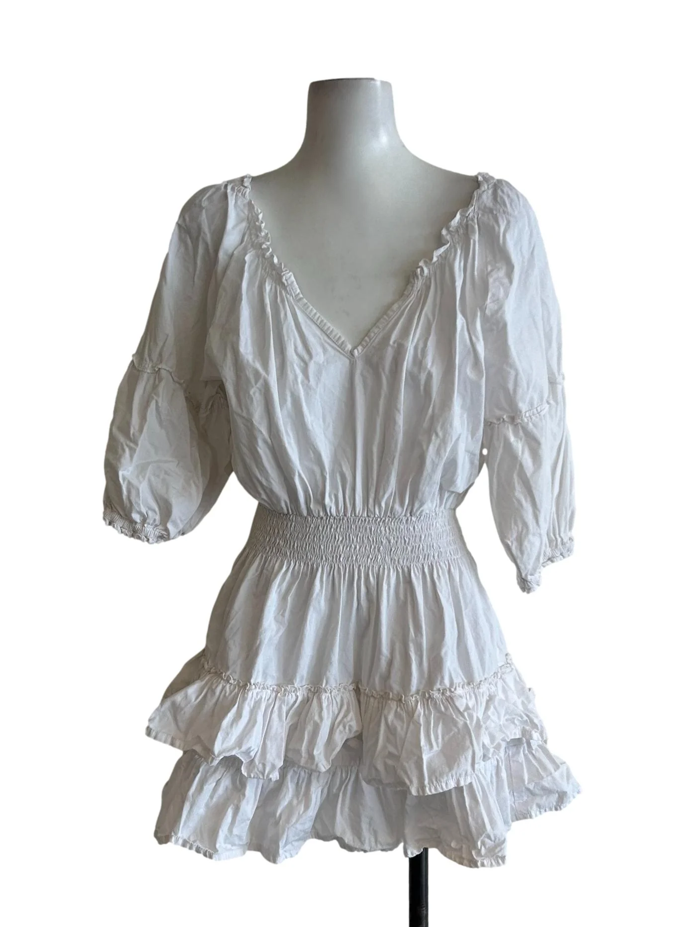 Darya Dress White - White CSN - Image 5