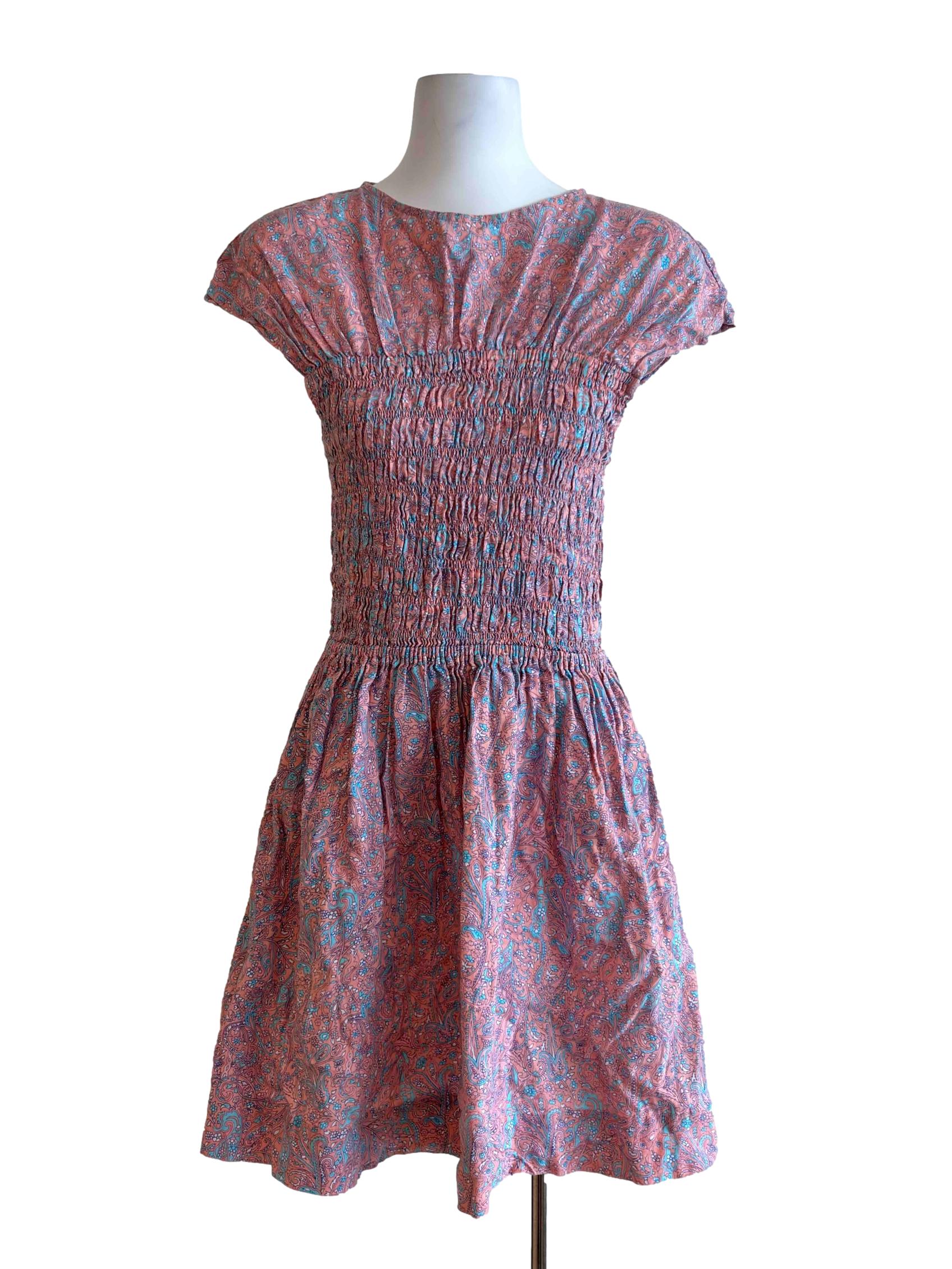 Demi Mini Linen Dress - Pink CSN