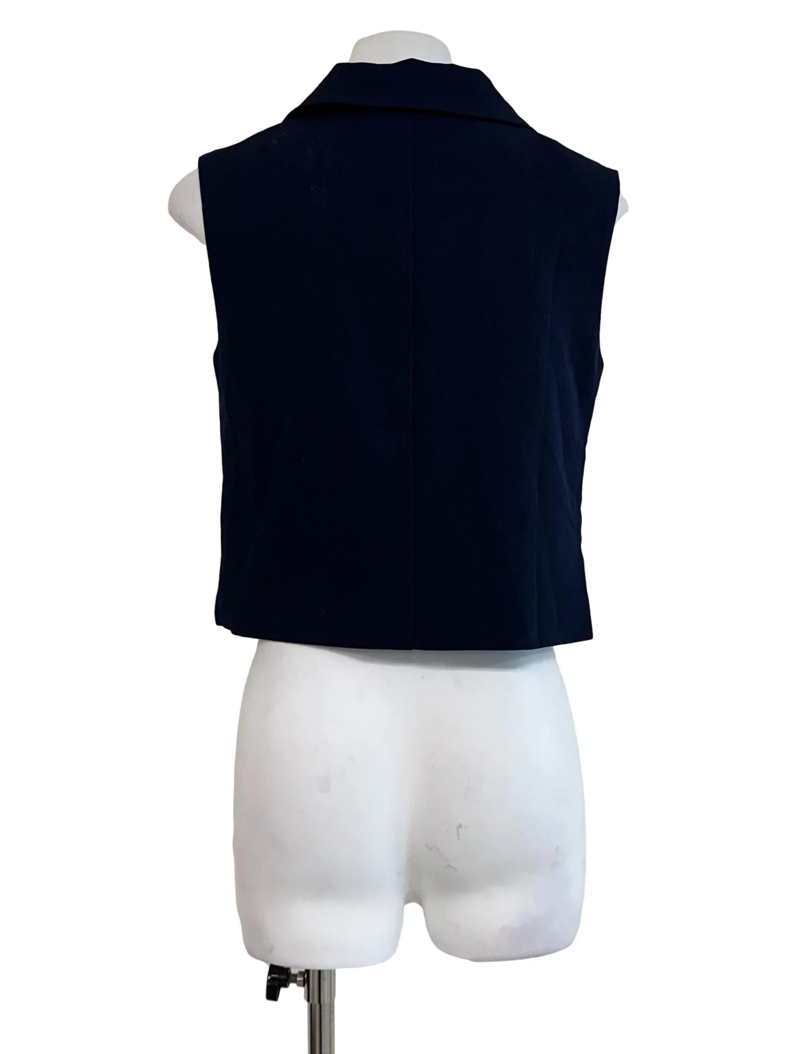 Denim Blue Collar Vest - Image 2