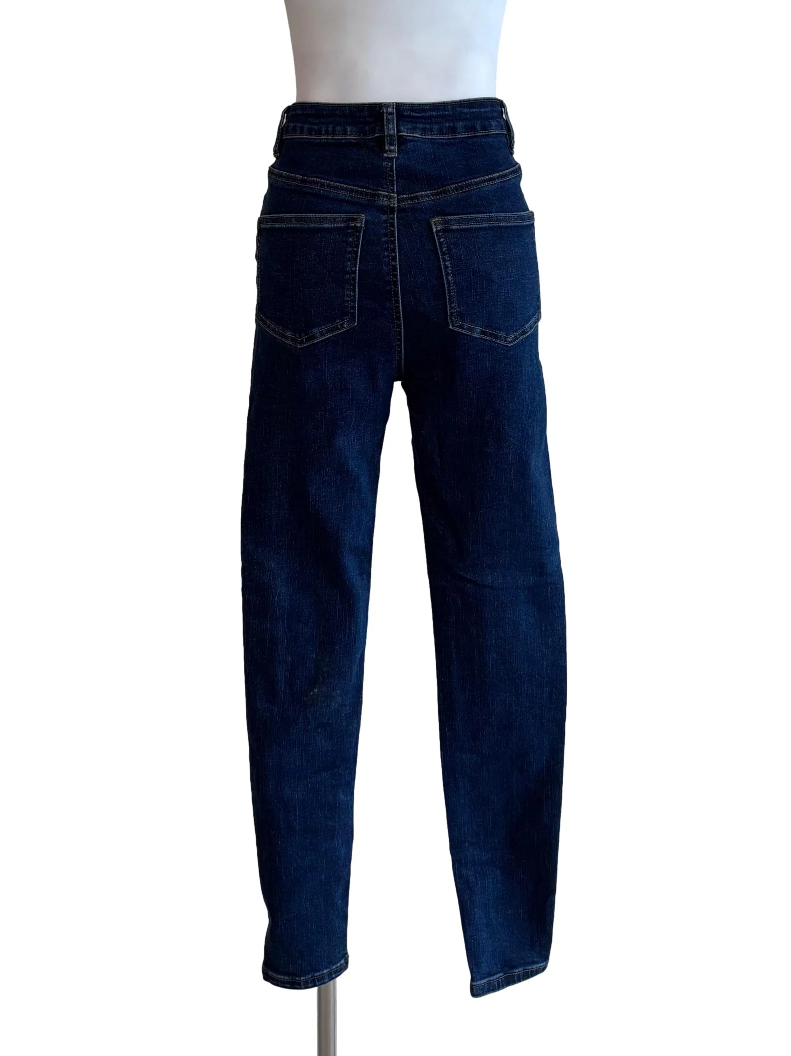 Denim Blue Skinny Jeans - Image 2