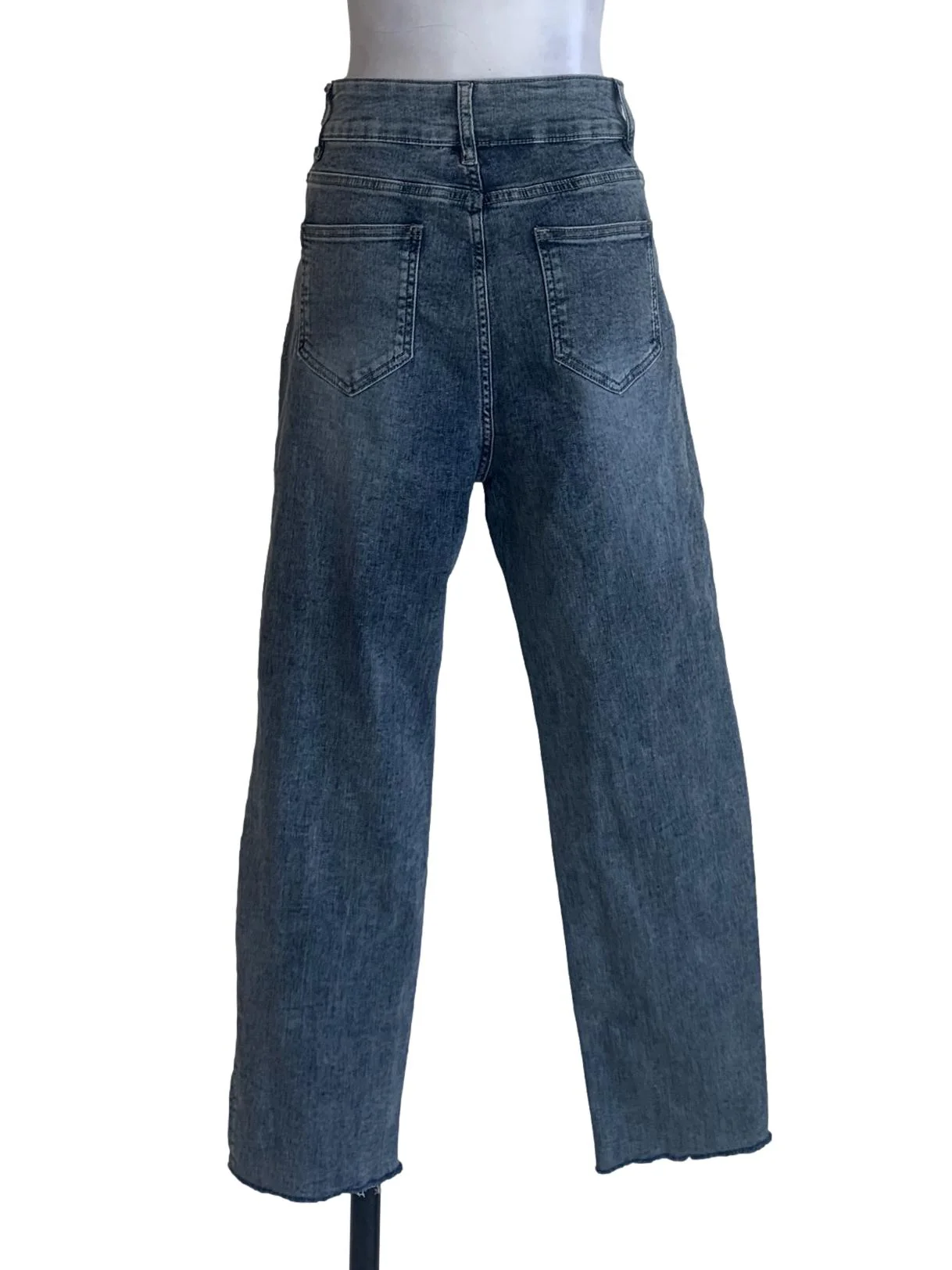 Denim Blue Straight Cut Jean - Image 2