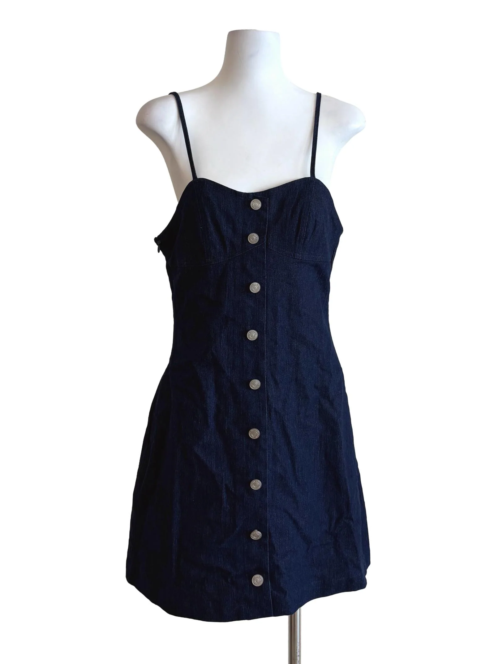 Denim Blue Sweetheart Dress