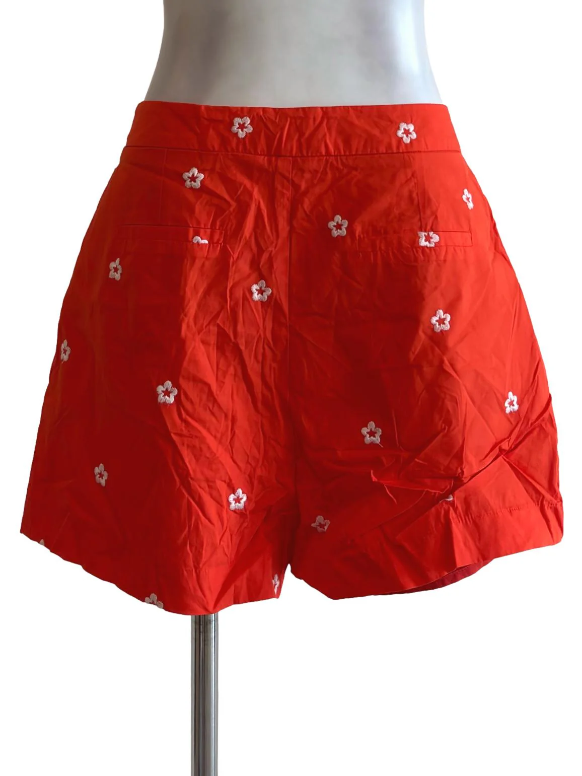 Dragon Orange Flower Embroidery Short LB - Image 2