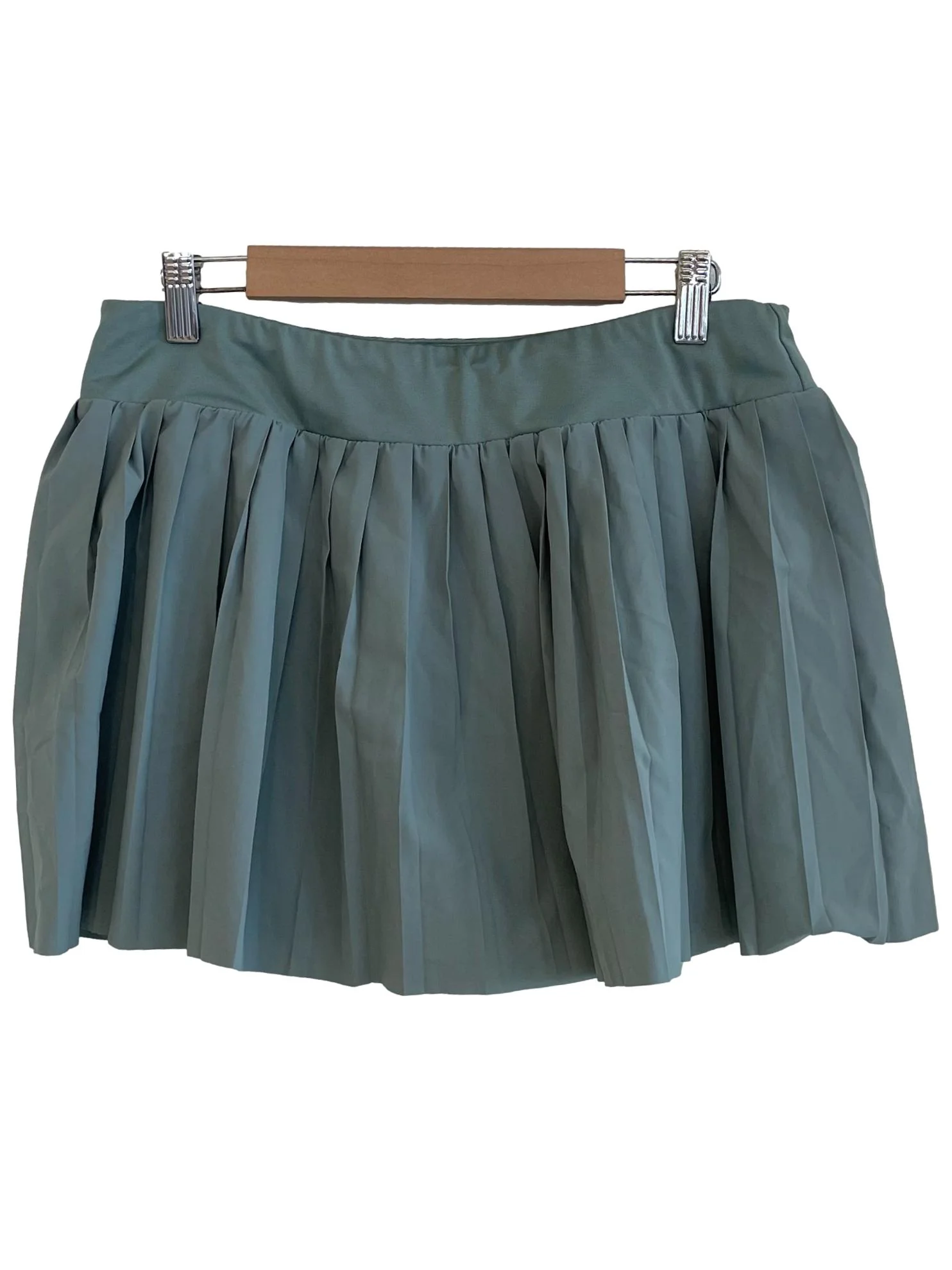 Dusty Fern Pleated Tennis Skorts - Image 2