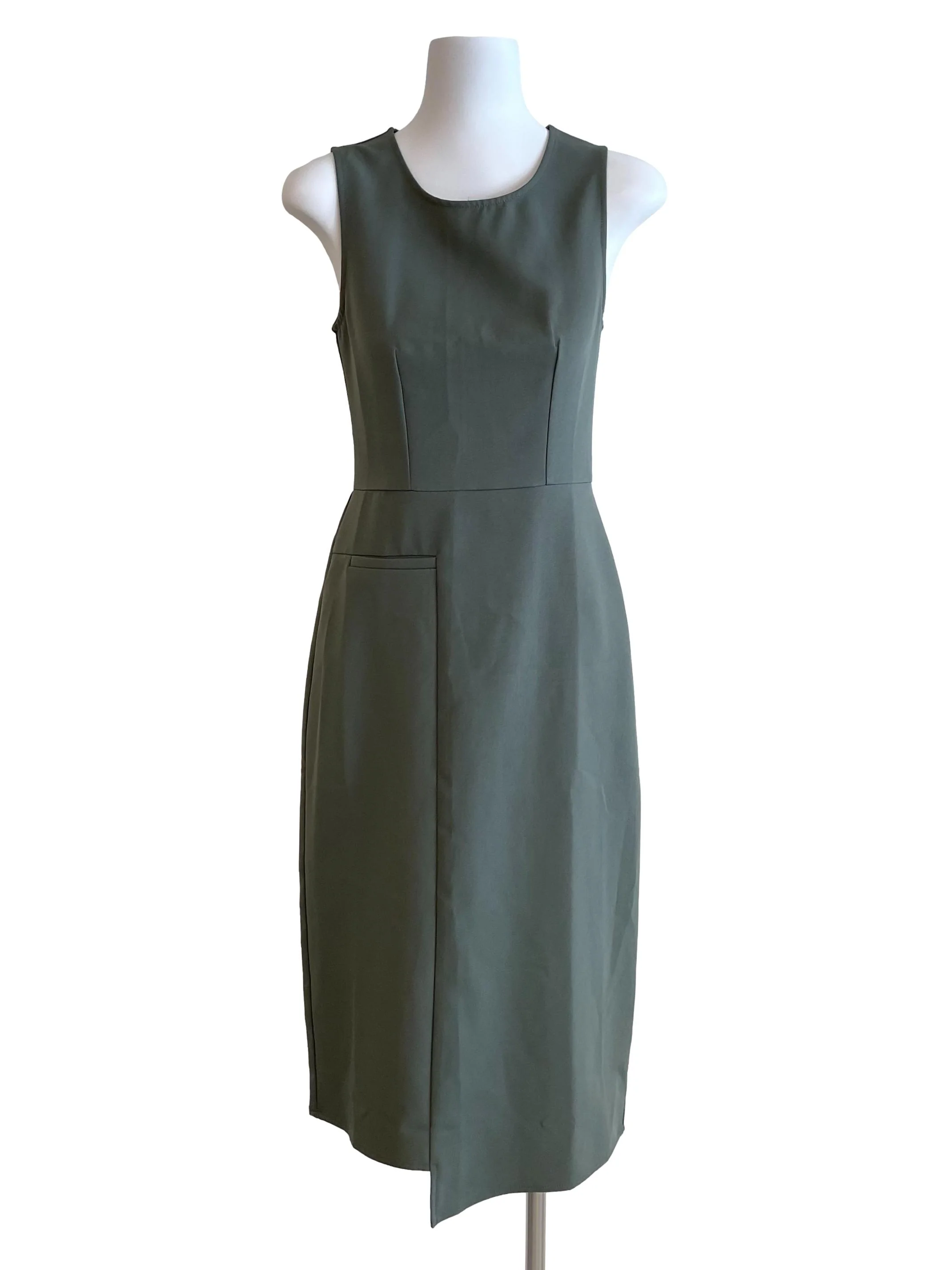 Dusty Pickle Sleeveless Slip Dress