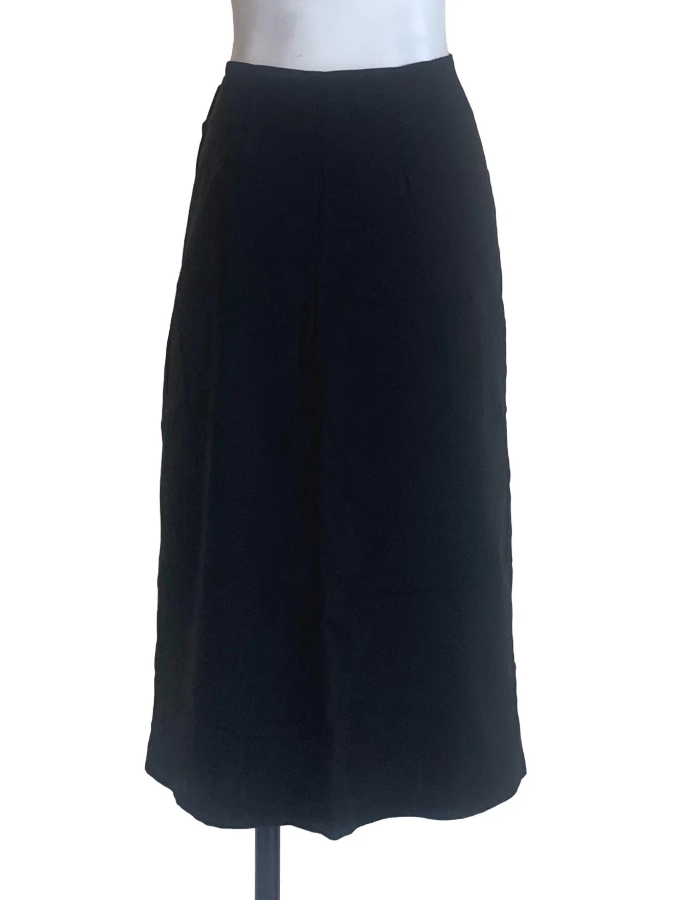 Ebony Black Straight Skirt - Image 2