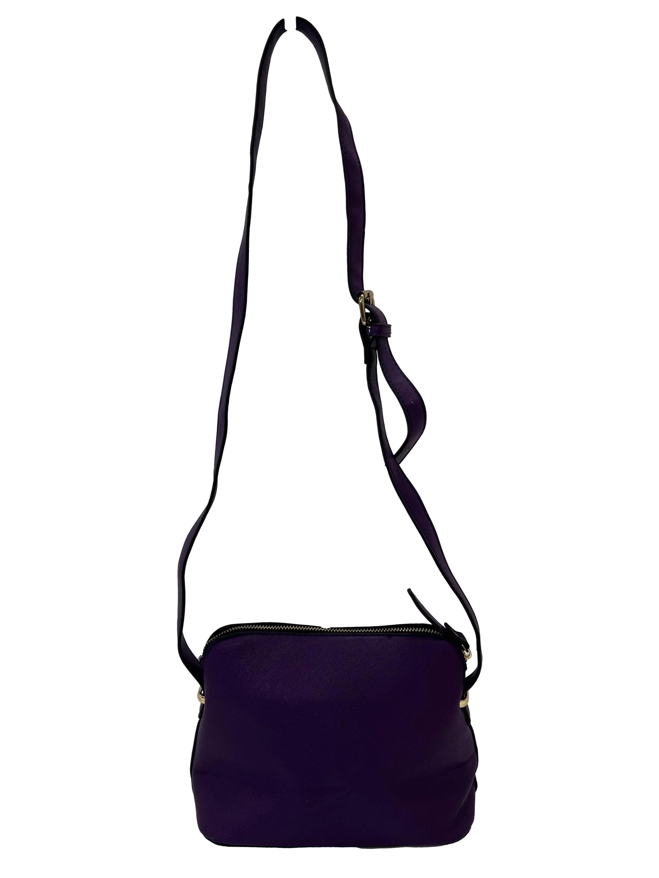 Eggplant Purple Mandy Crossbody Bag - Image 2