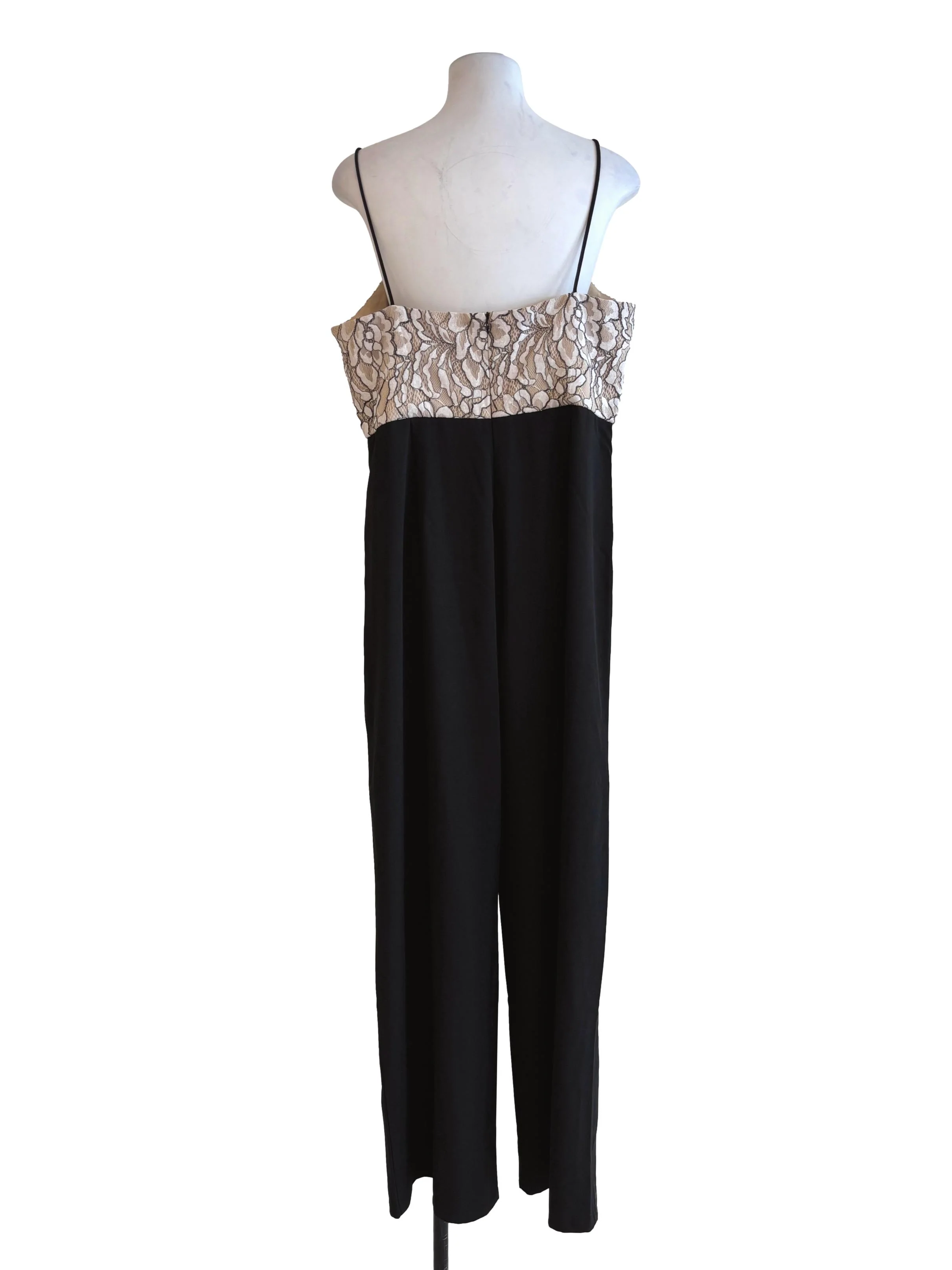 Eggshell Lace Cami Jumpsuit LB - Image 2