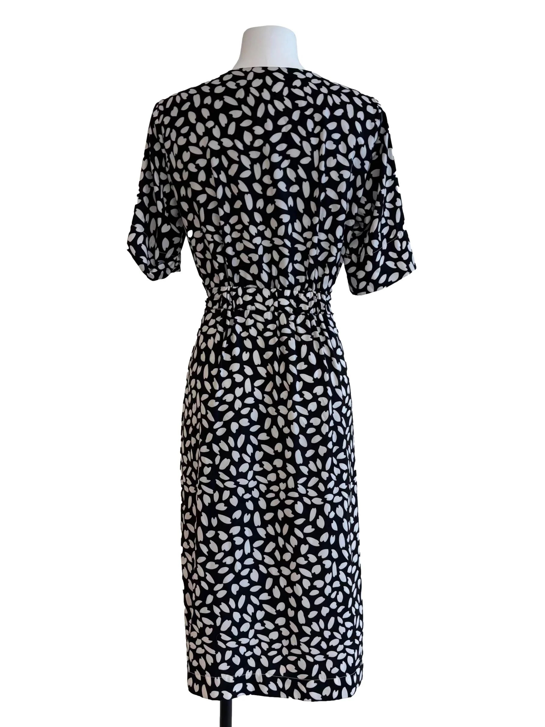 Emelie Dress In Black And White Print CSN - Image 3