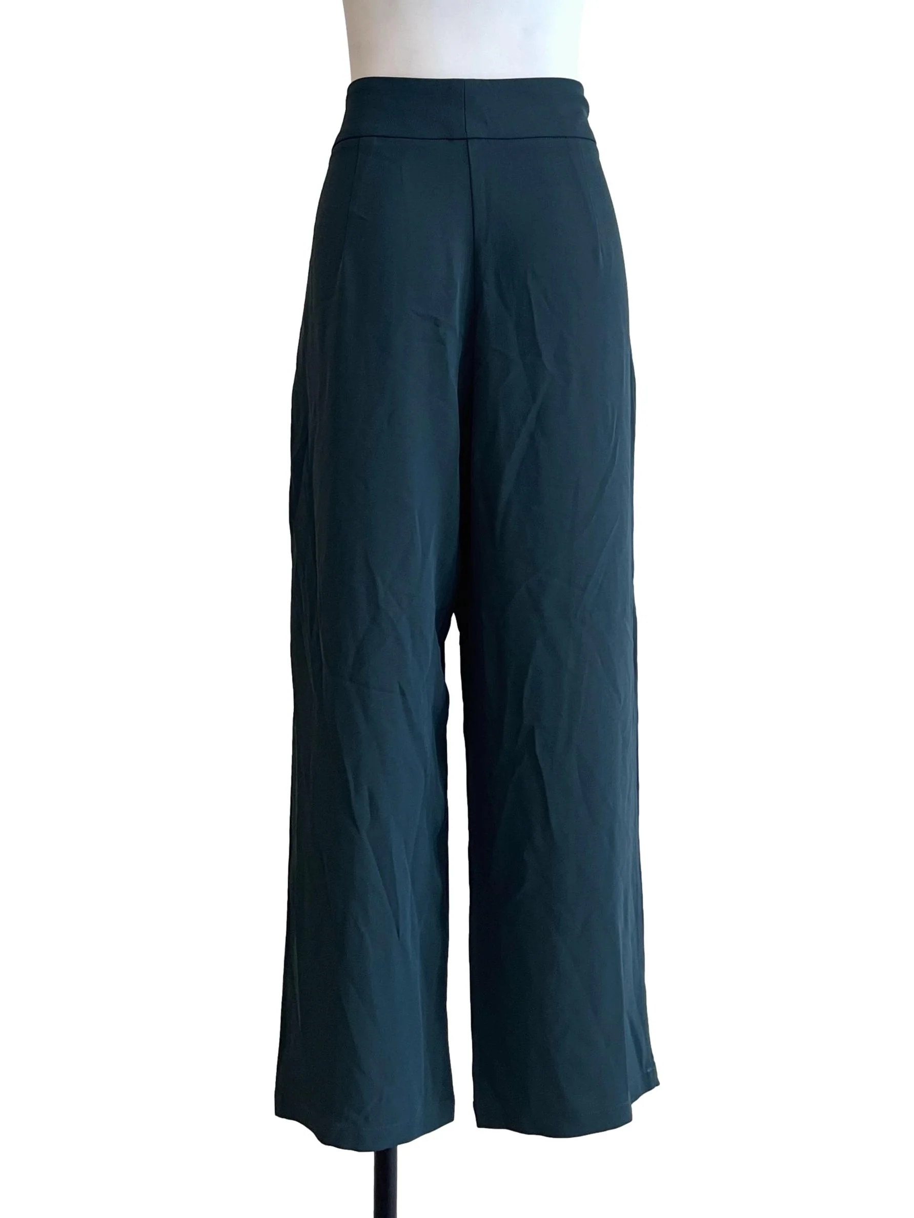 Emerald Green Wide-Leg Pants - Image 2