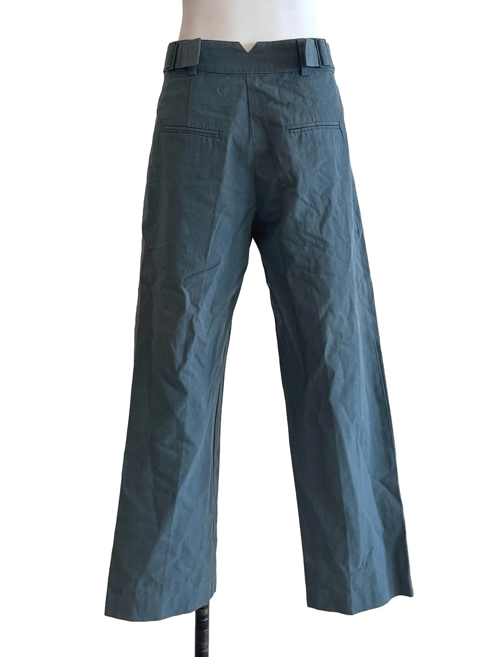 Fern Green Straight Pants - Image 2