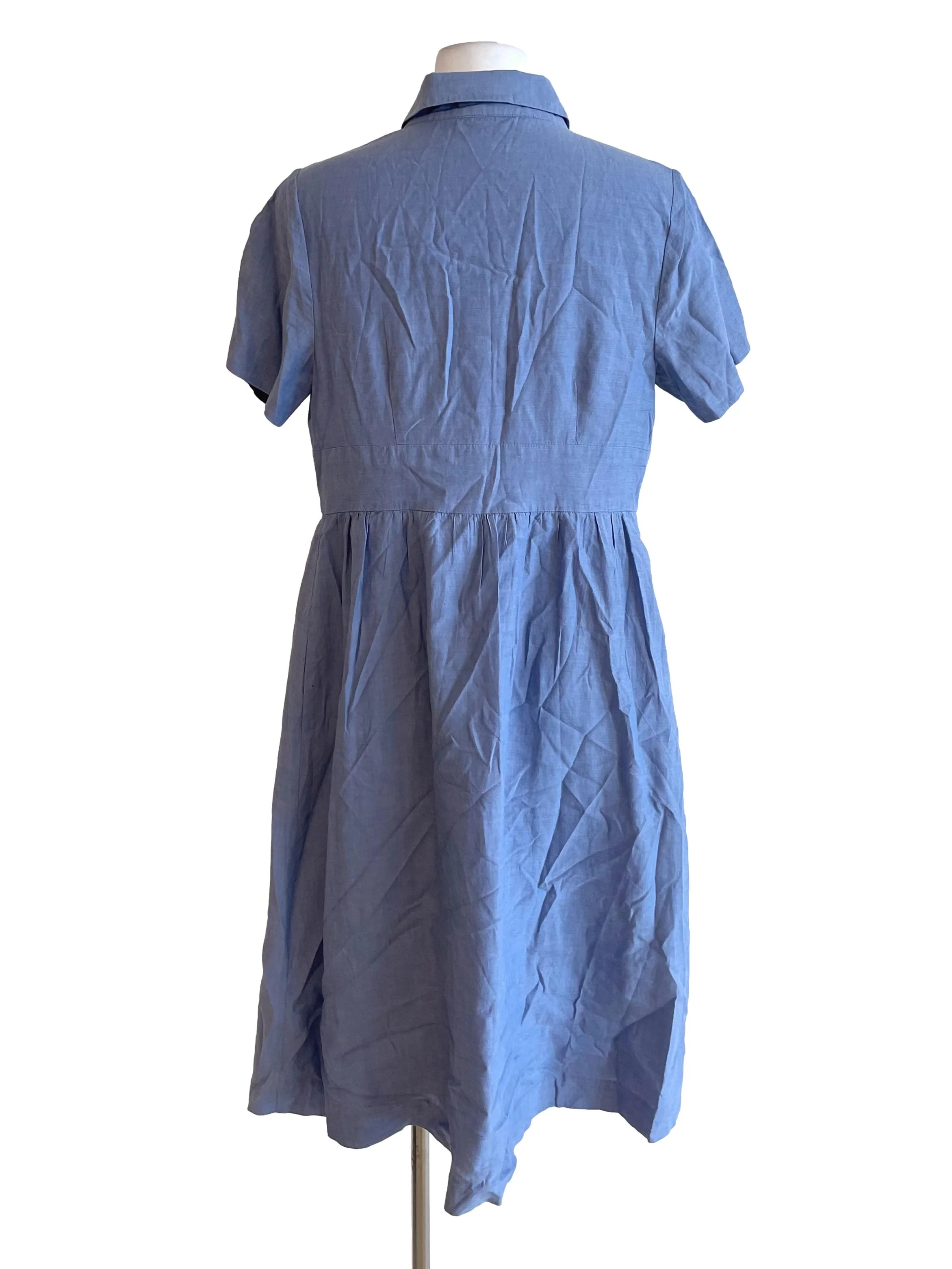 Flint Blue Shirt Dress - Image 2