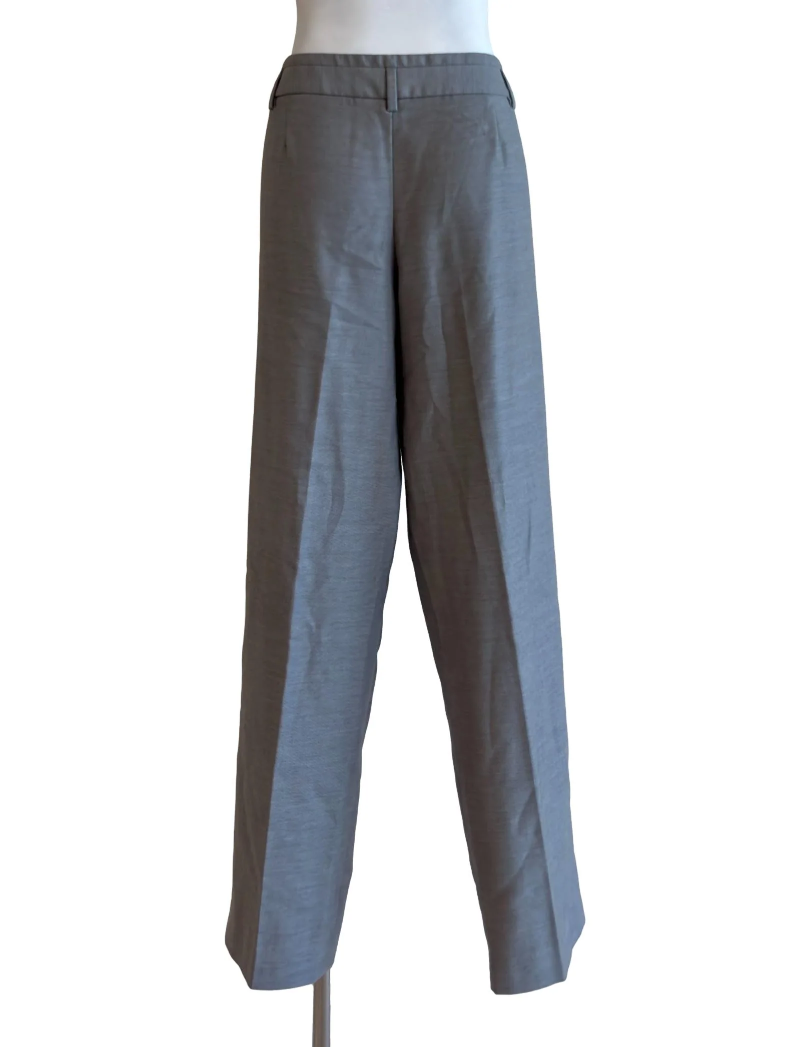 Fossil Grey Low Waist Suit Pants - Image 2