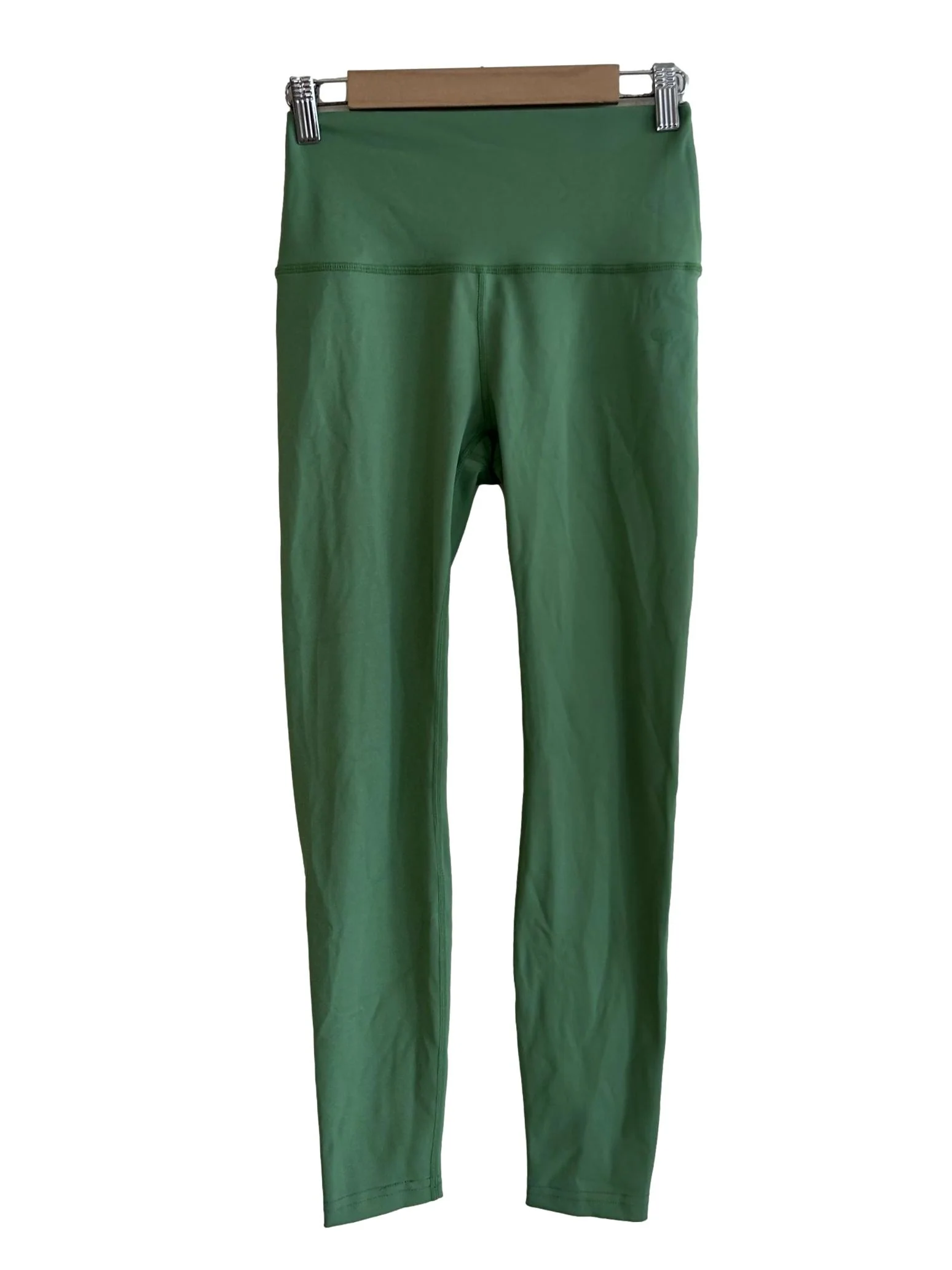 Green Yoga Tights