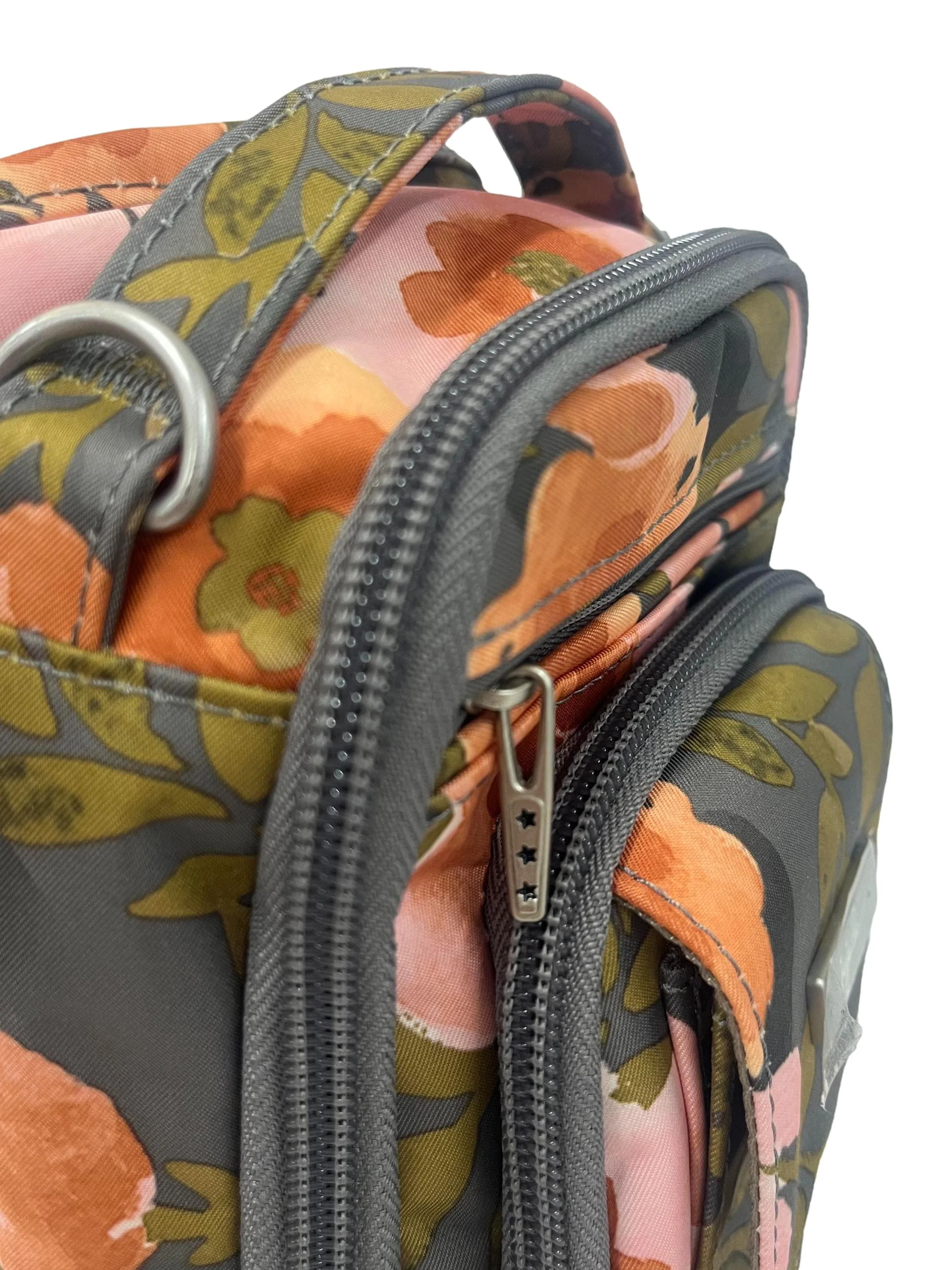 Grey Floral  Be Right Back Mini Crossbody Bag - Image 8