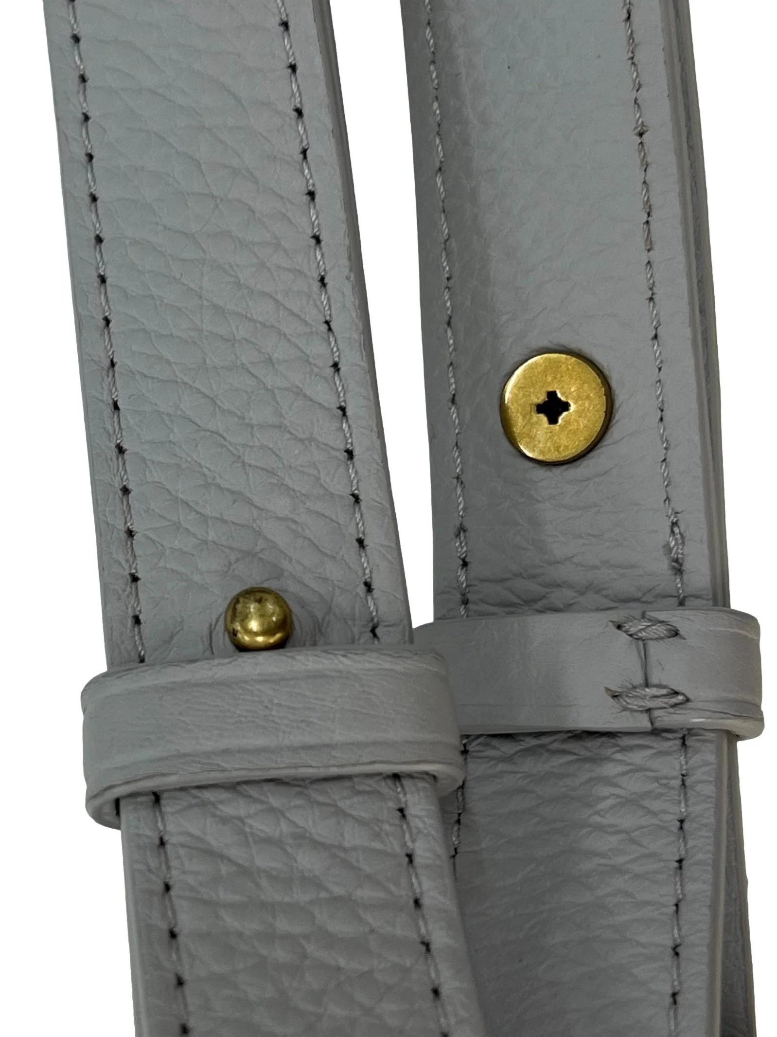 Grey Leather Rabeanco - Lu Mini Top Handle Bag CSN - Image 3