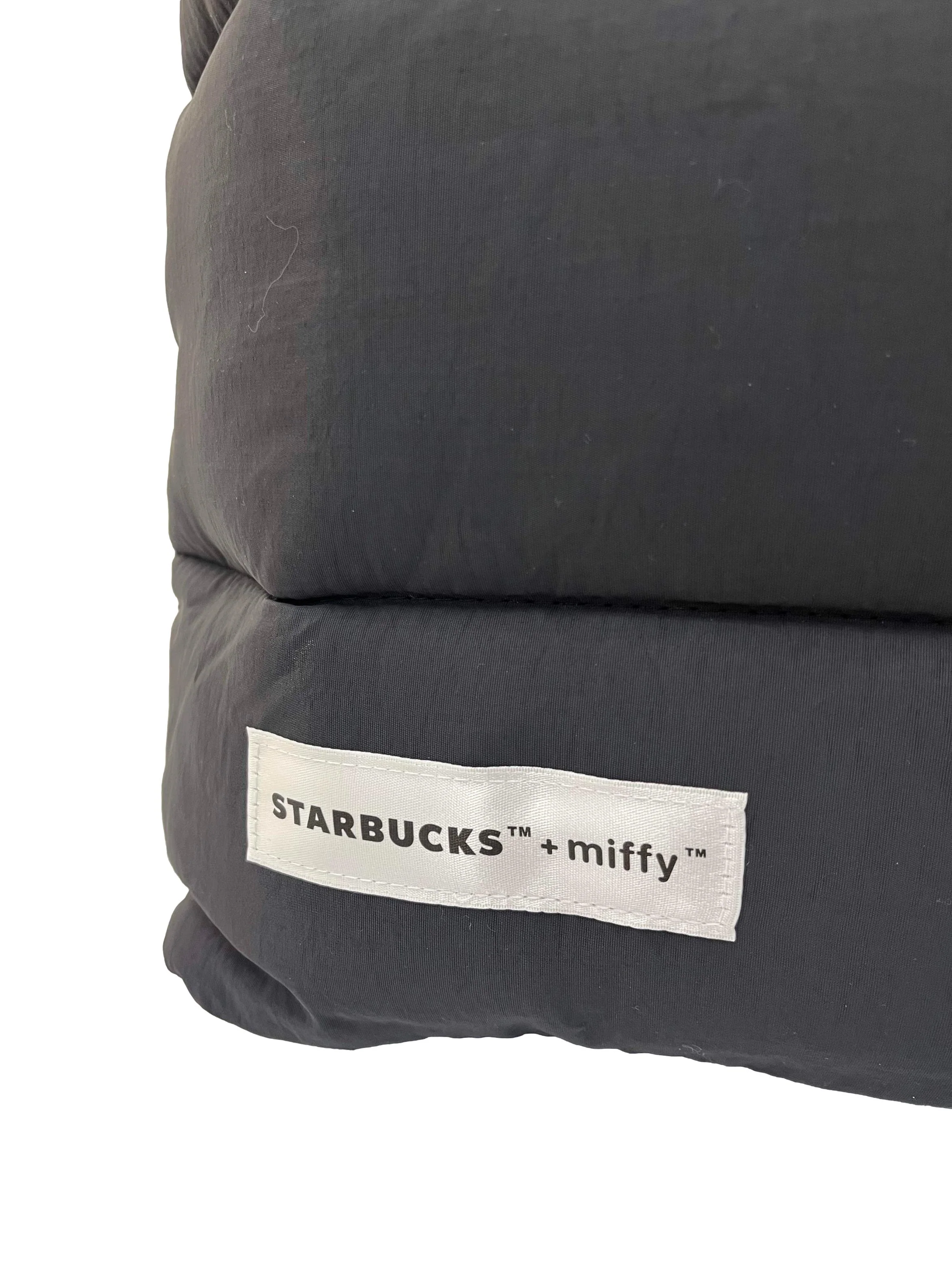 Grey Polyester Starbucks + Miffy Collaboration Tote Bag CSN - Image 3