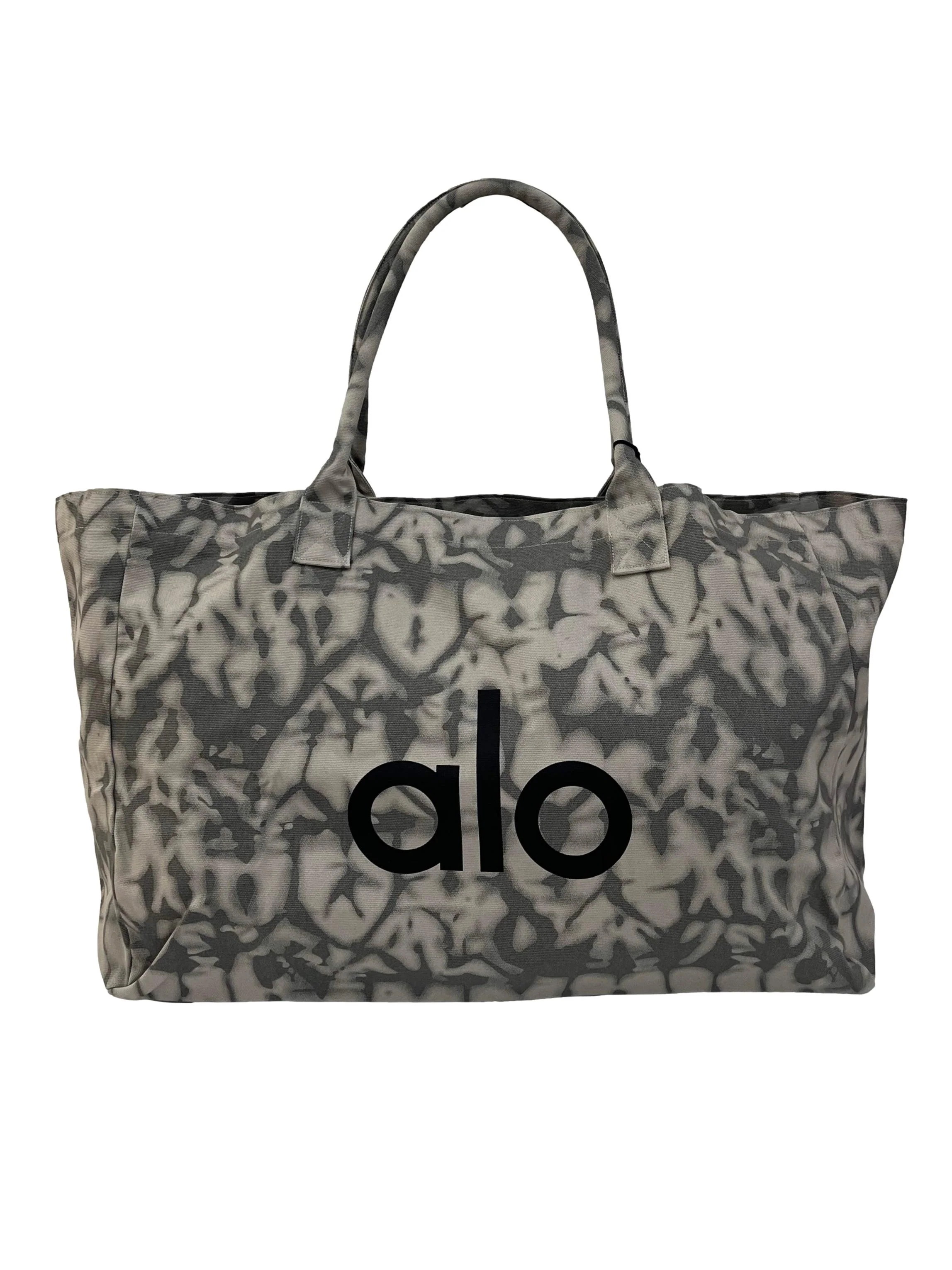 Grey Tie Dye Shopper Tote - Image 2