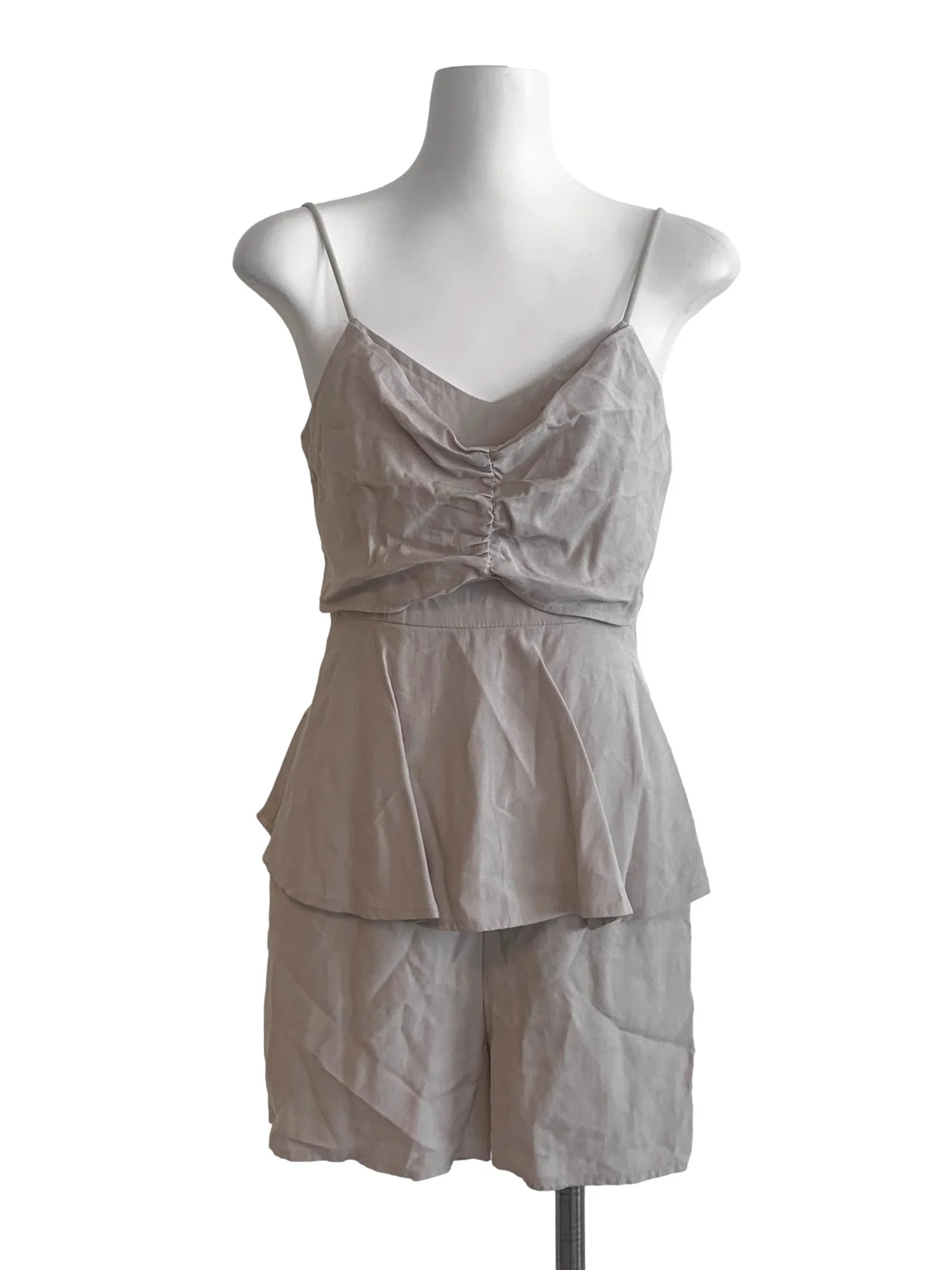 Hazelwood Beige Romper LB