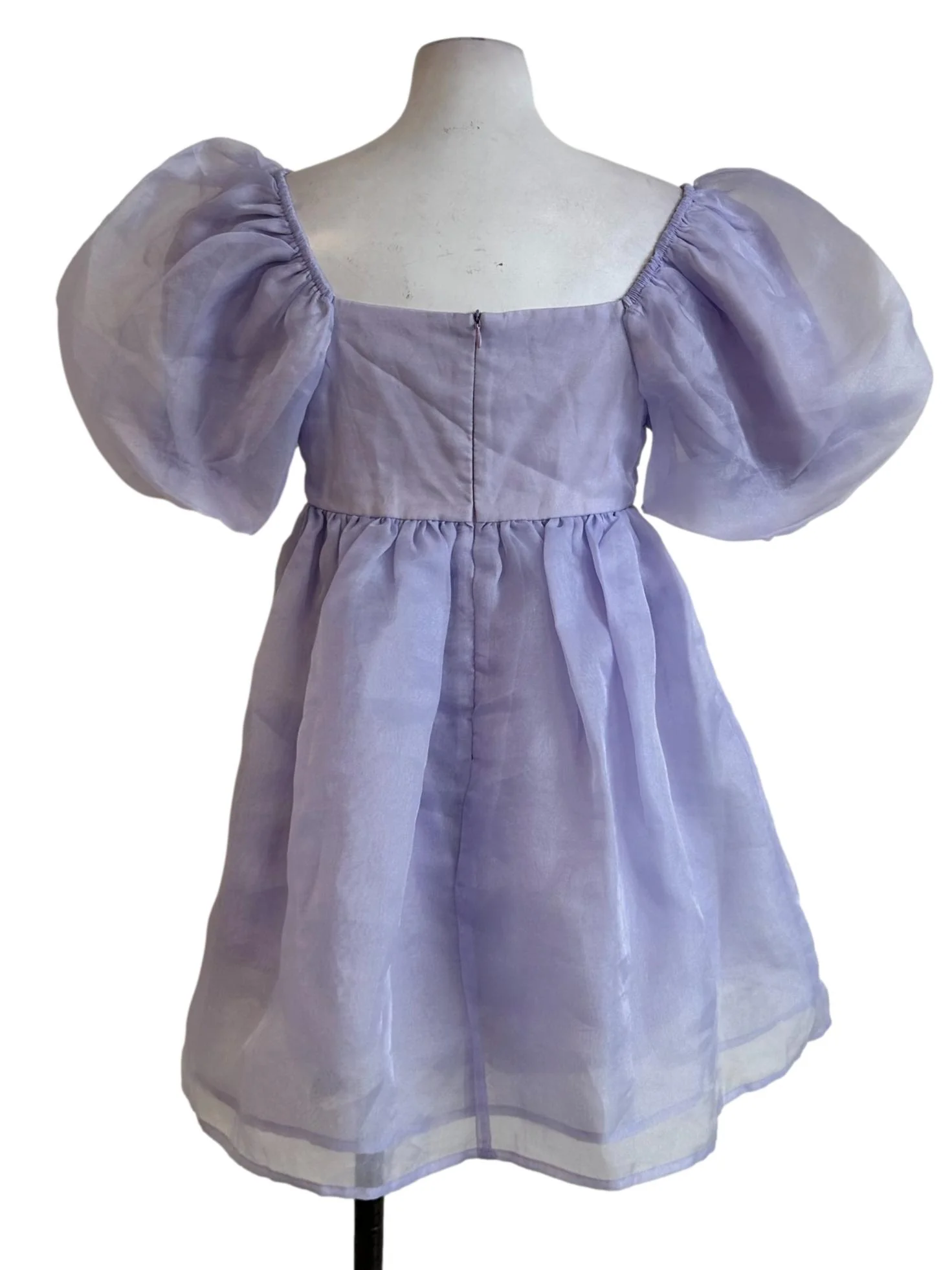 Heather Purple Romper Dress - Image 2