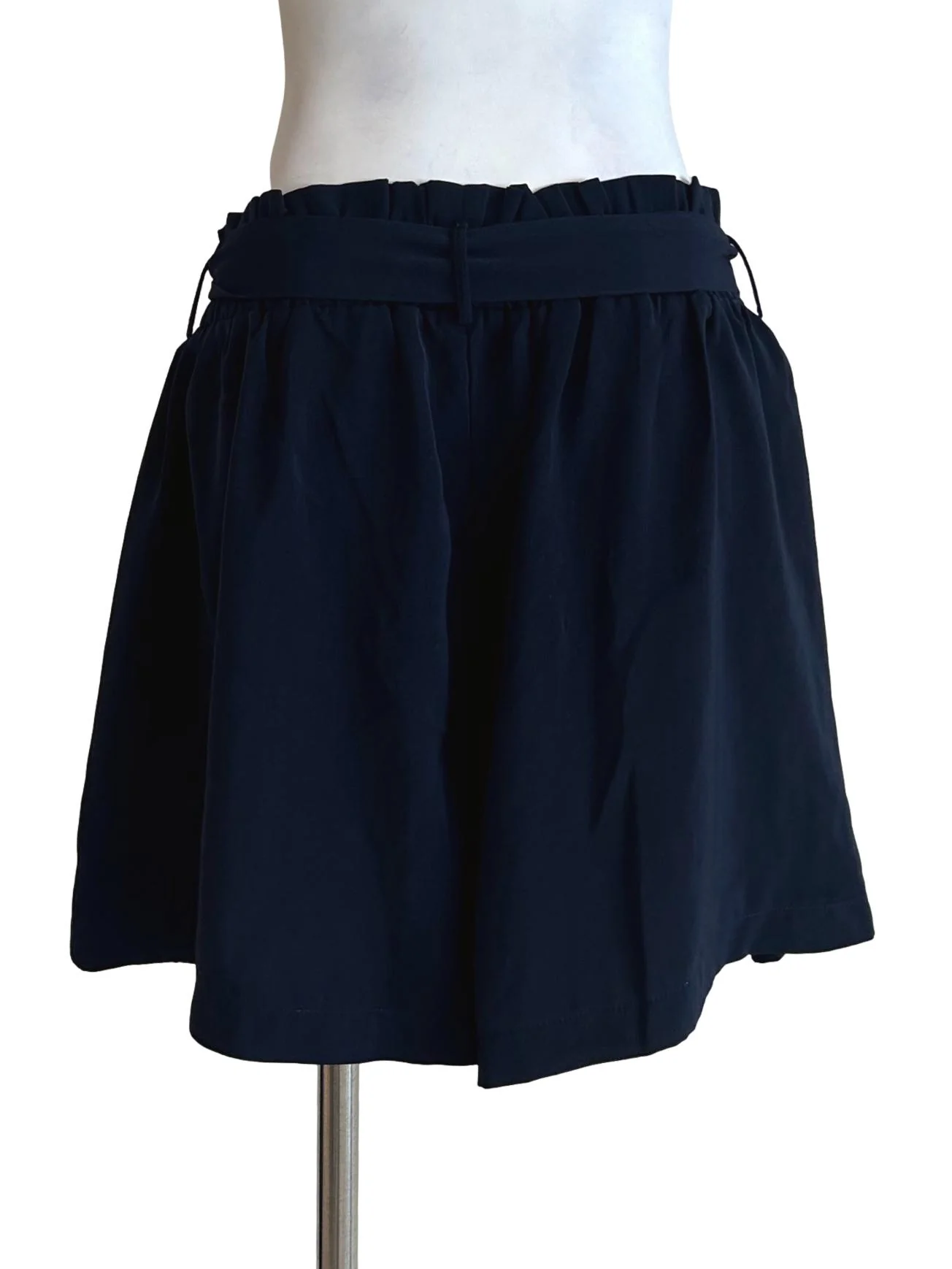 Indigo Belted Shorts - Image 2