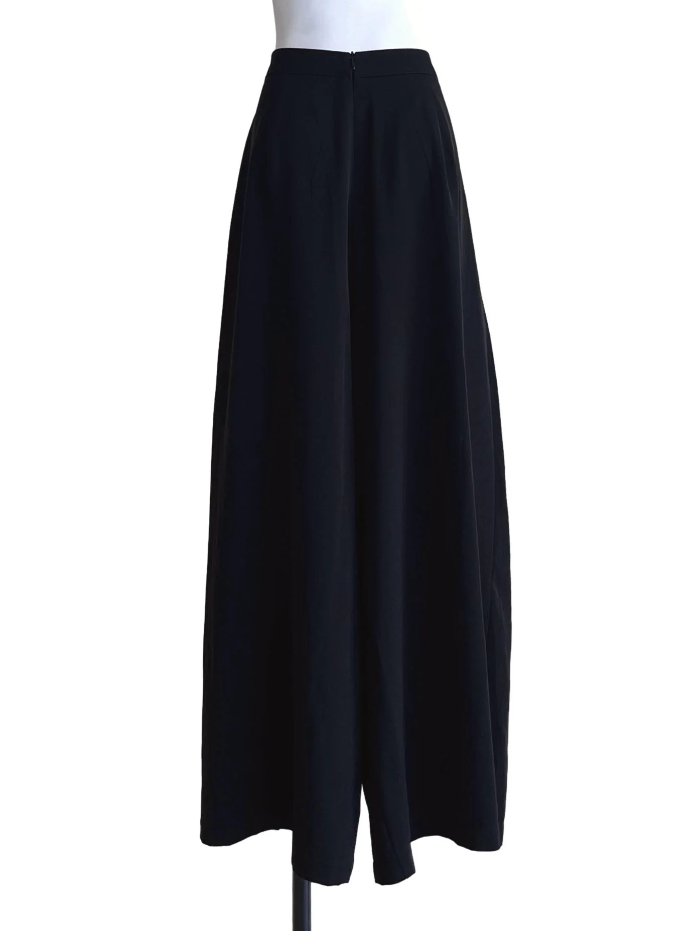 Ink Black Culottes Pants - Image 2
