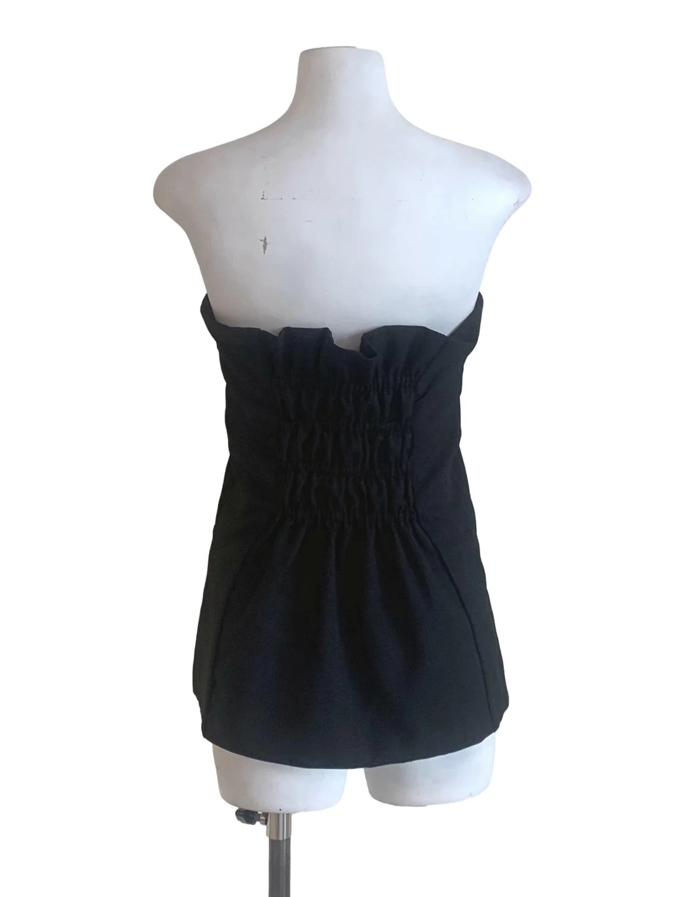 Ink Black Sleeveless Top - Image 2