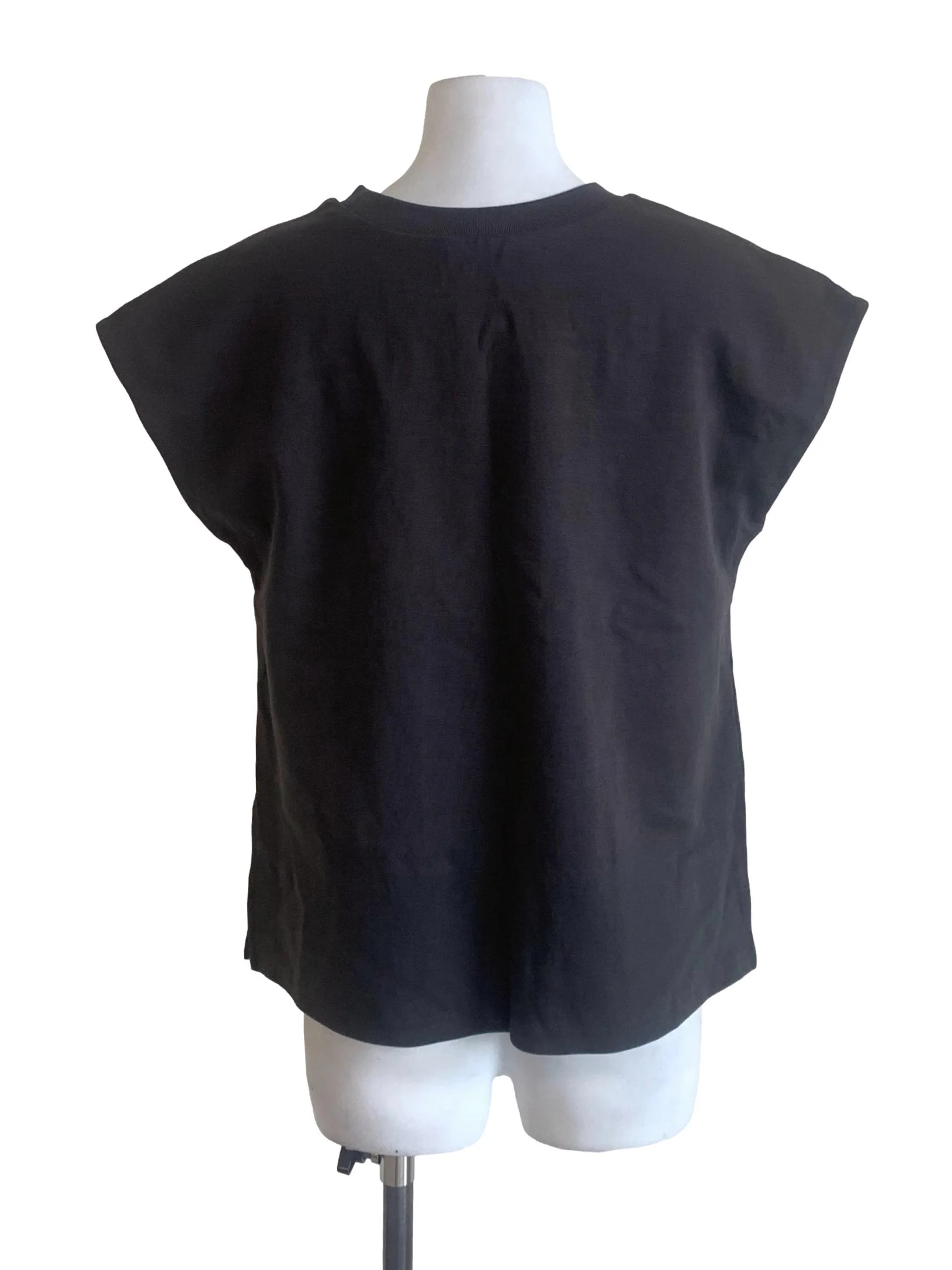 Iron Grey Drop Shoulder Sleeves Top LB - Image 2