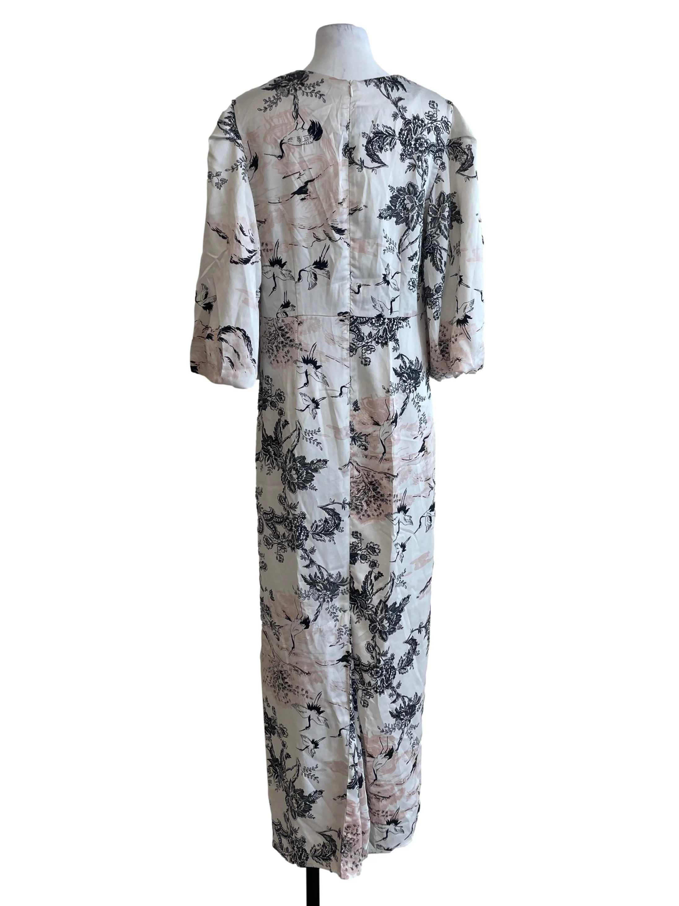 Ivory Floral Dress - Image 2