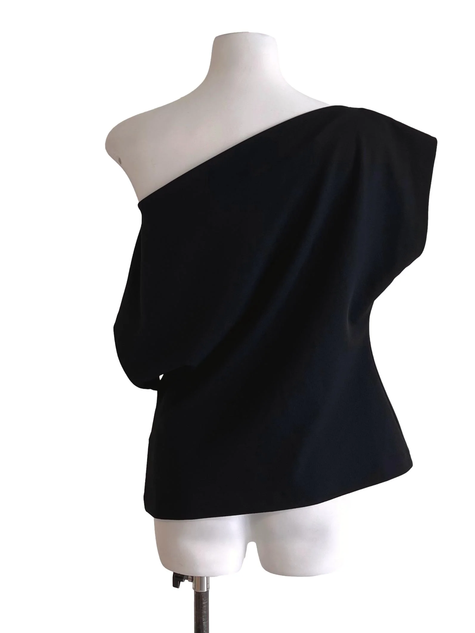 Jade Black Multi-way Drape Top LB - Image 2