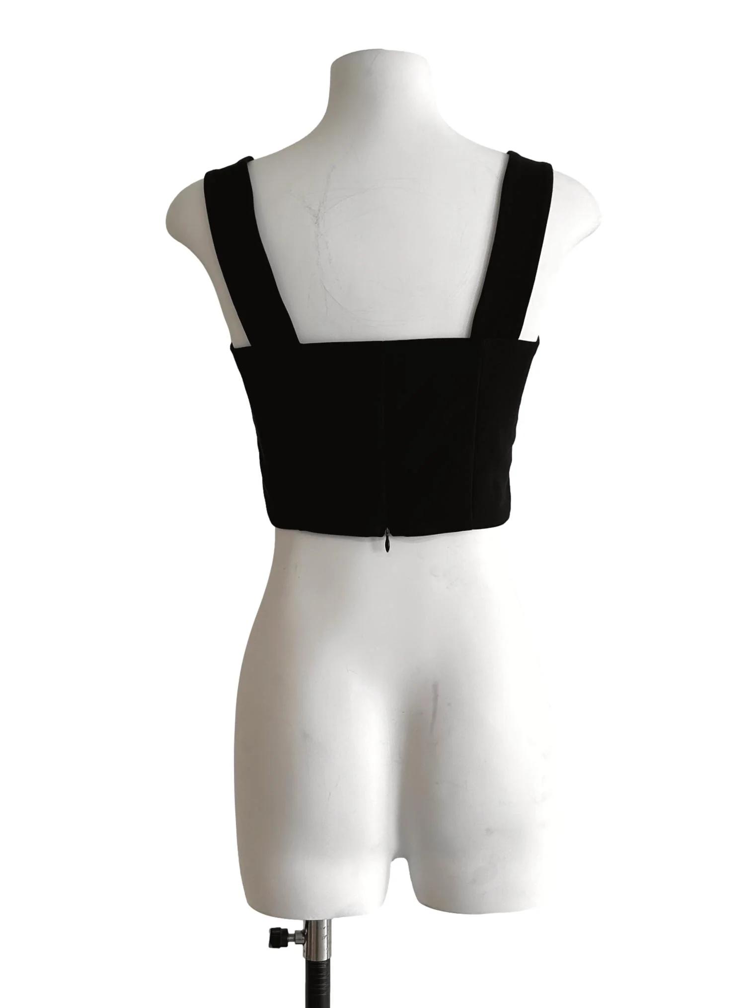 Jet Black Corset Top - Image 2